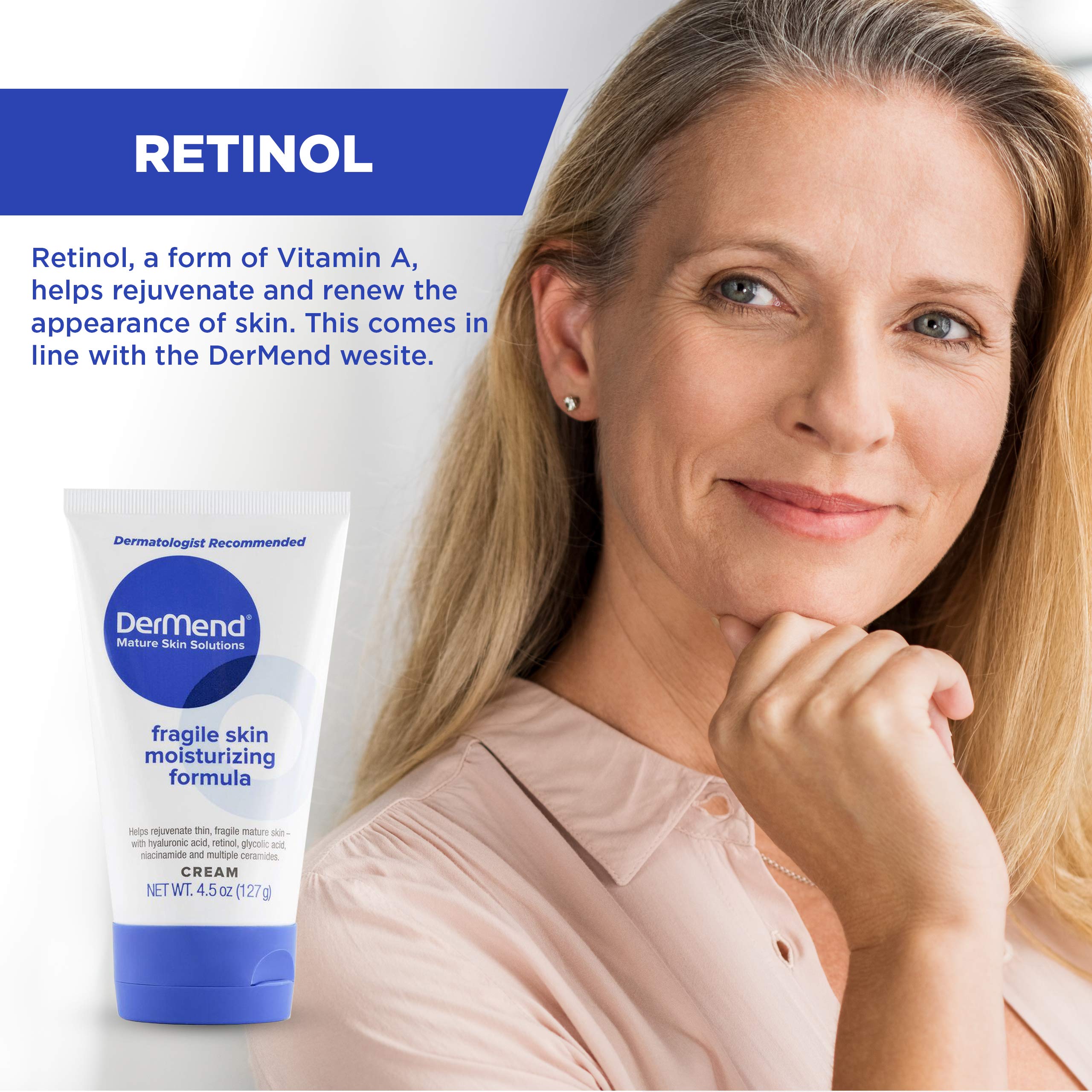 DerMend Fragile Skin Moisturizer 4 5 oz - Dermend Official Imagery - 6