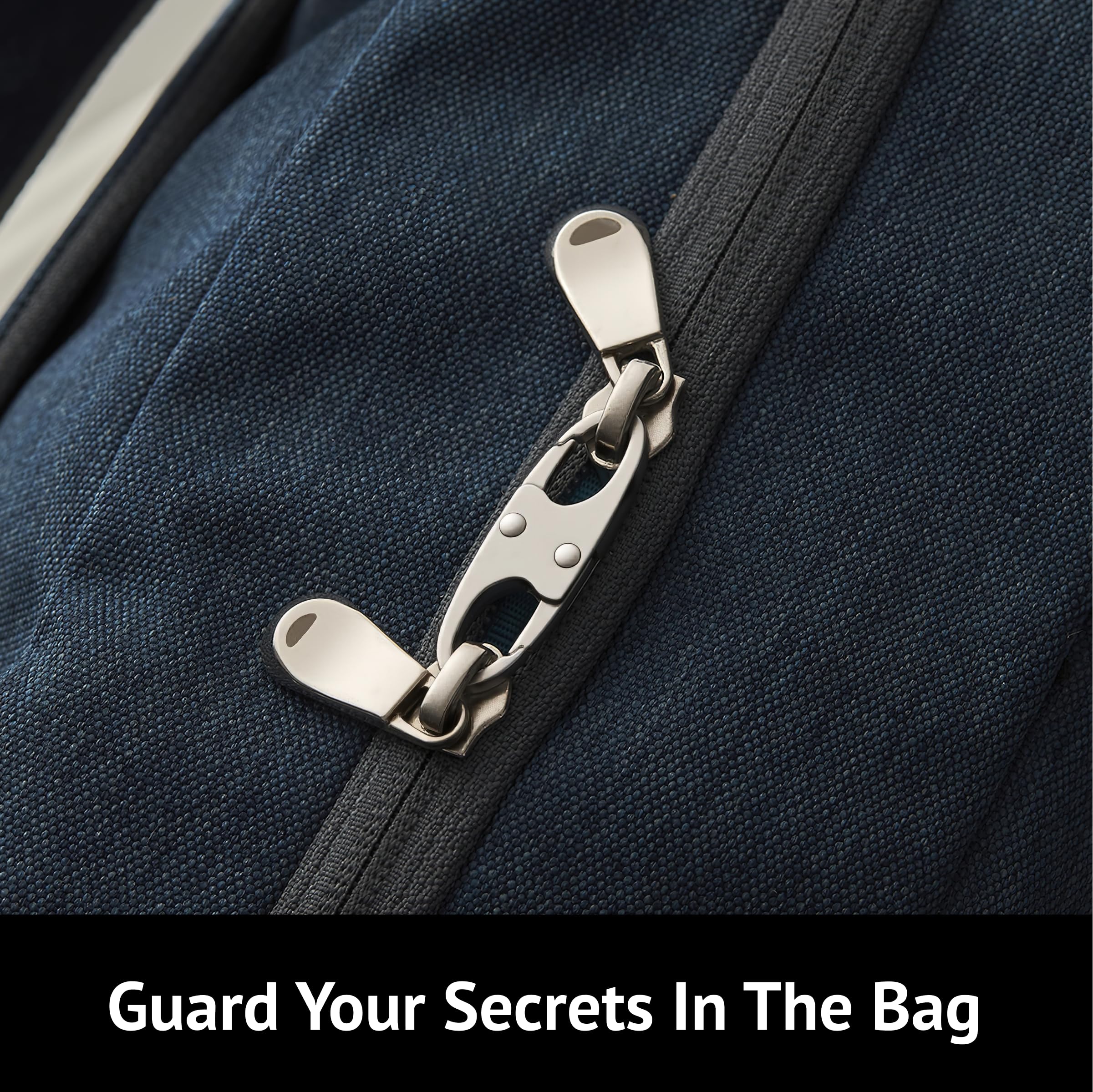 zelin Anti Theft Zipper Clips, Travel Essentials, Carabiner, 4Pcs by zelin - Angle View 5
