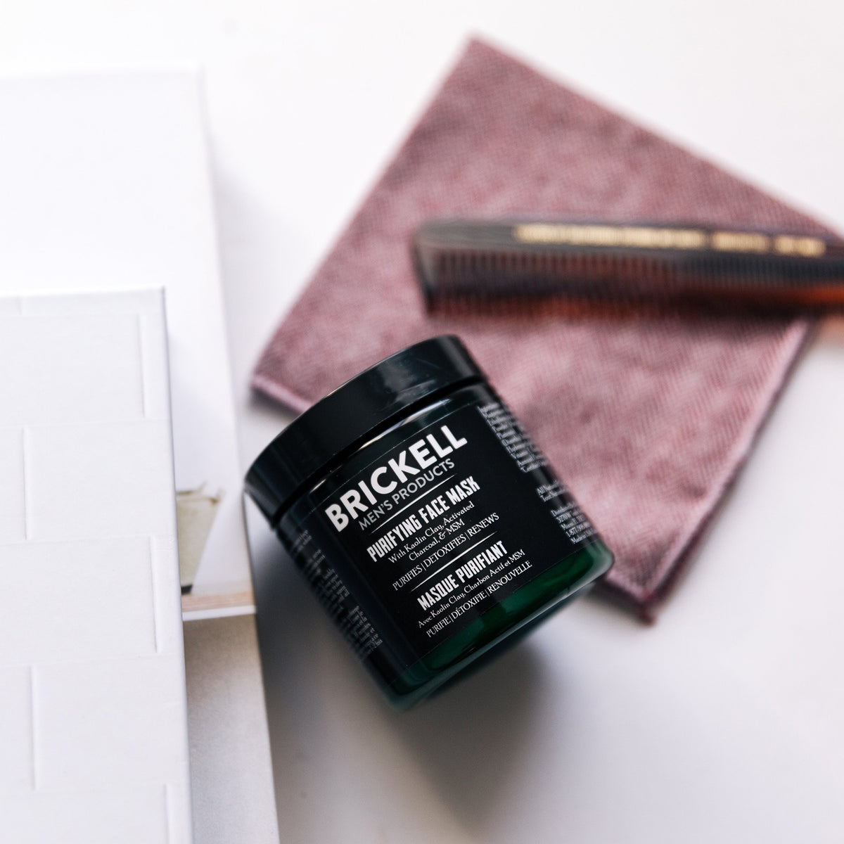 Brickell Men s Purifying Charcoal Face Mask Skin Care - Brickell Men's Products Official Imagery - 6