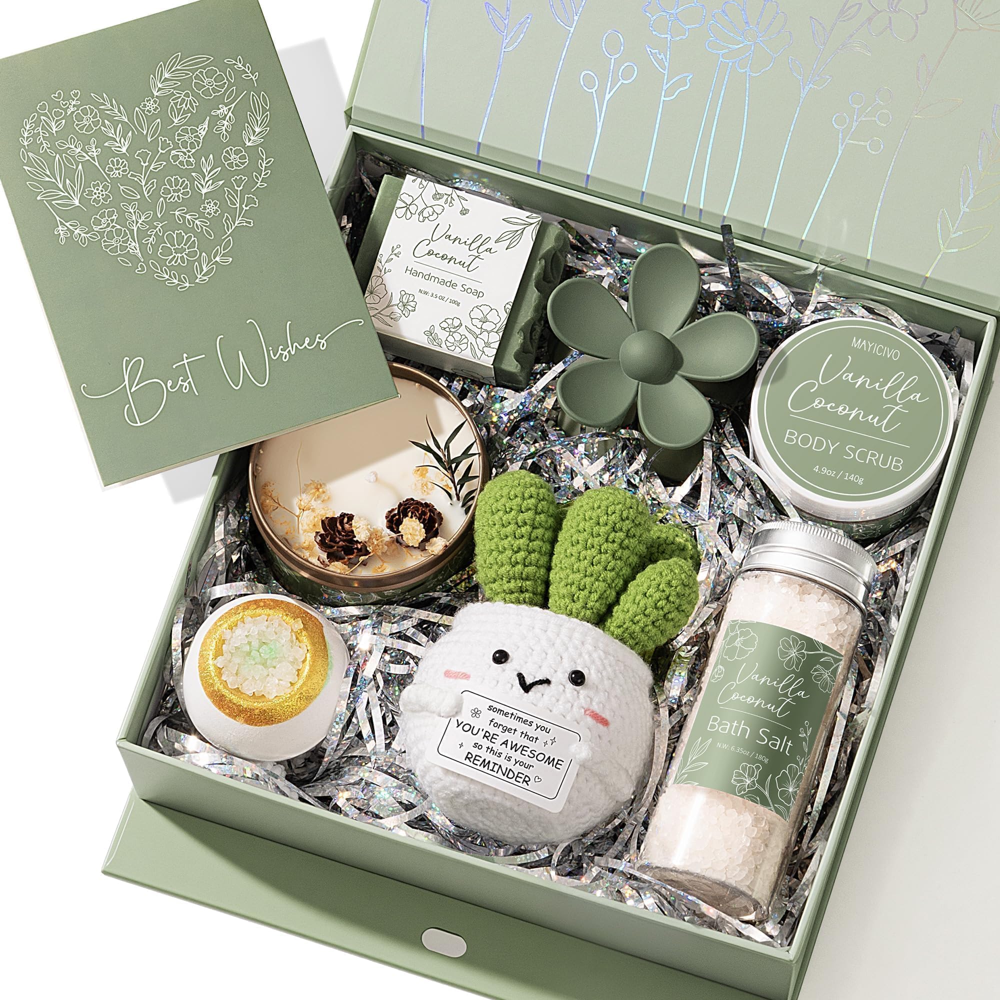 Spa Gifts Baskets for Women Bath Set Birthday Gifts for - MAYICIVO Official Imagery - 2