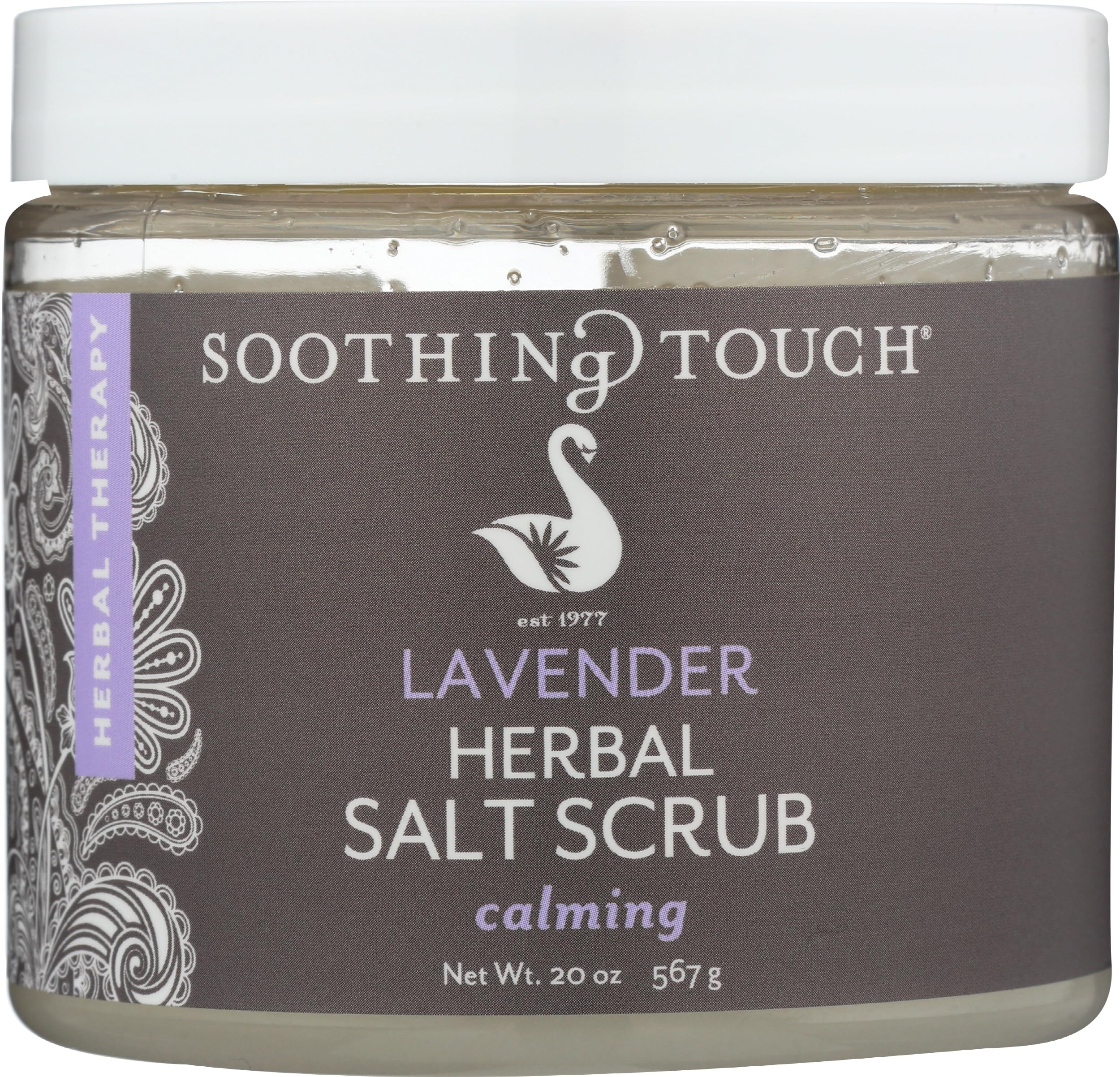 Soothing Touch Herbal Salt Scrub, Lavender - Soothing Touch Official Product View 1