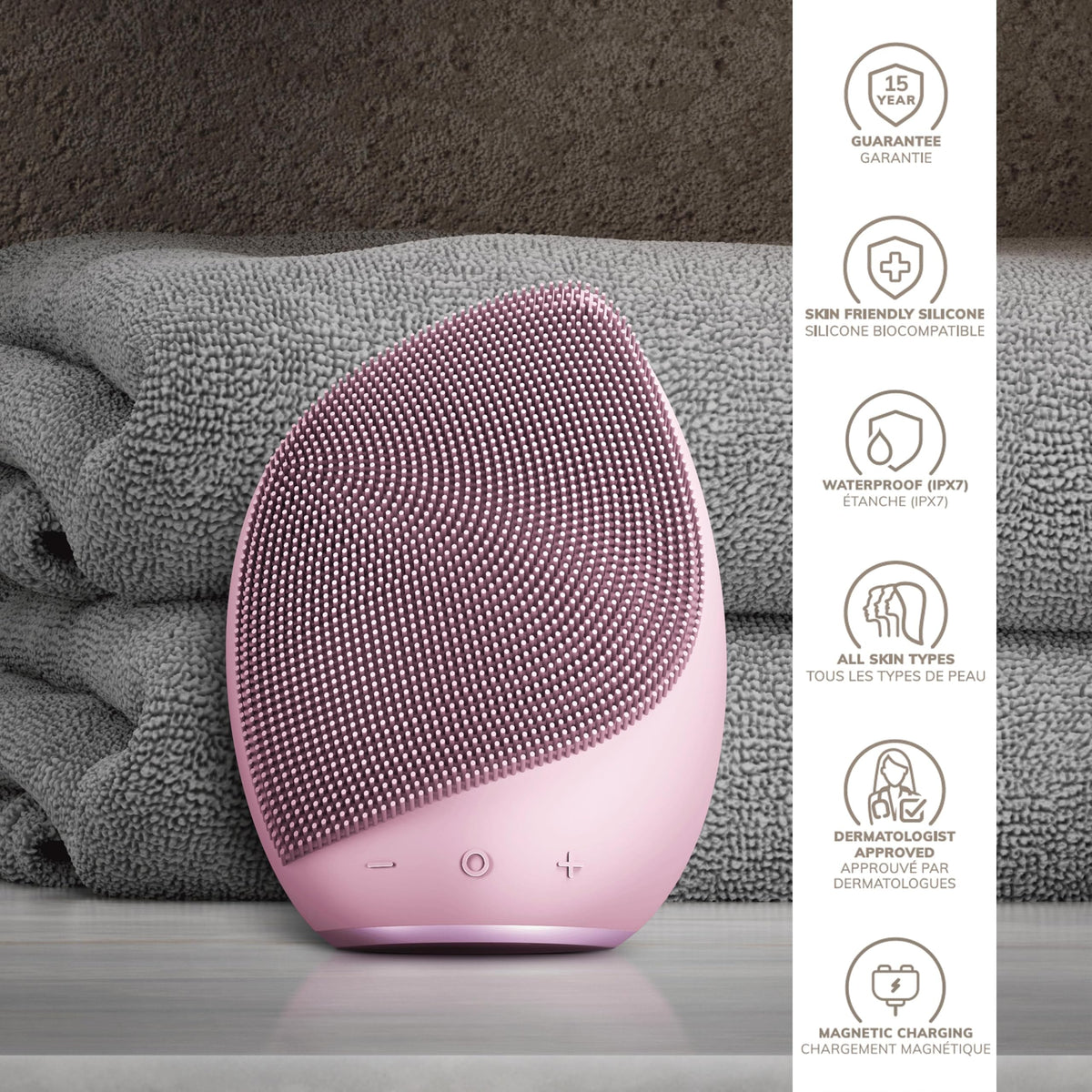 GESKE SmartAppGuided Sonic Facial Brush 5 in 1 - GESKE Official Imagery - 7