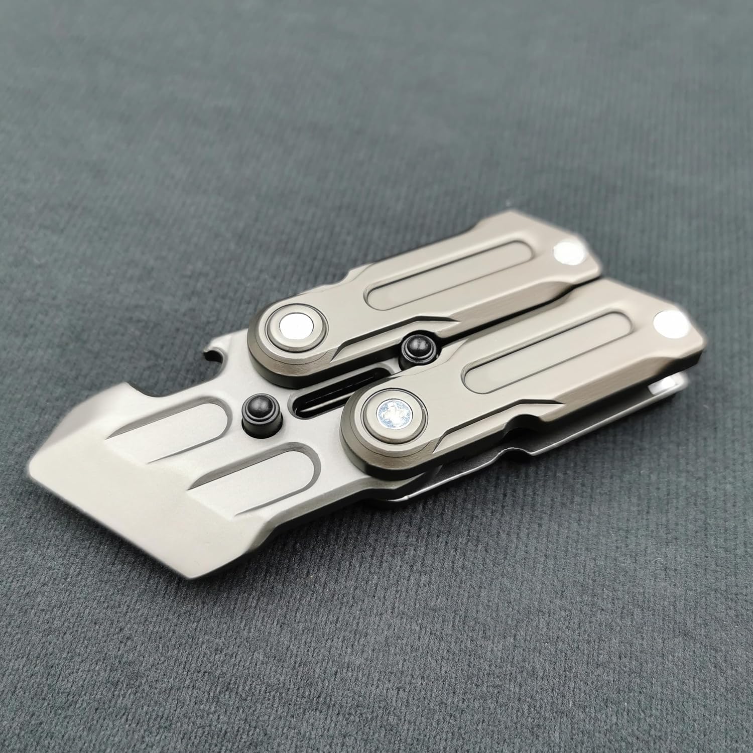 Magnetic metal EDC fidget sliders by T-Conceal designed for stress relief and adult fidget toy enthusiasts.