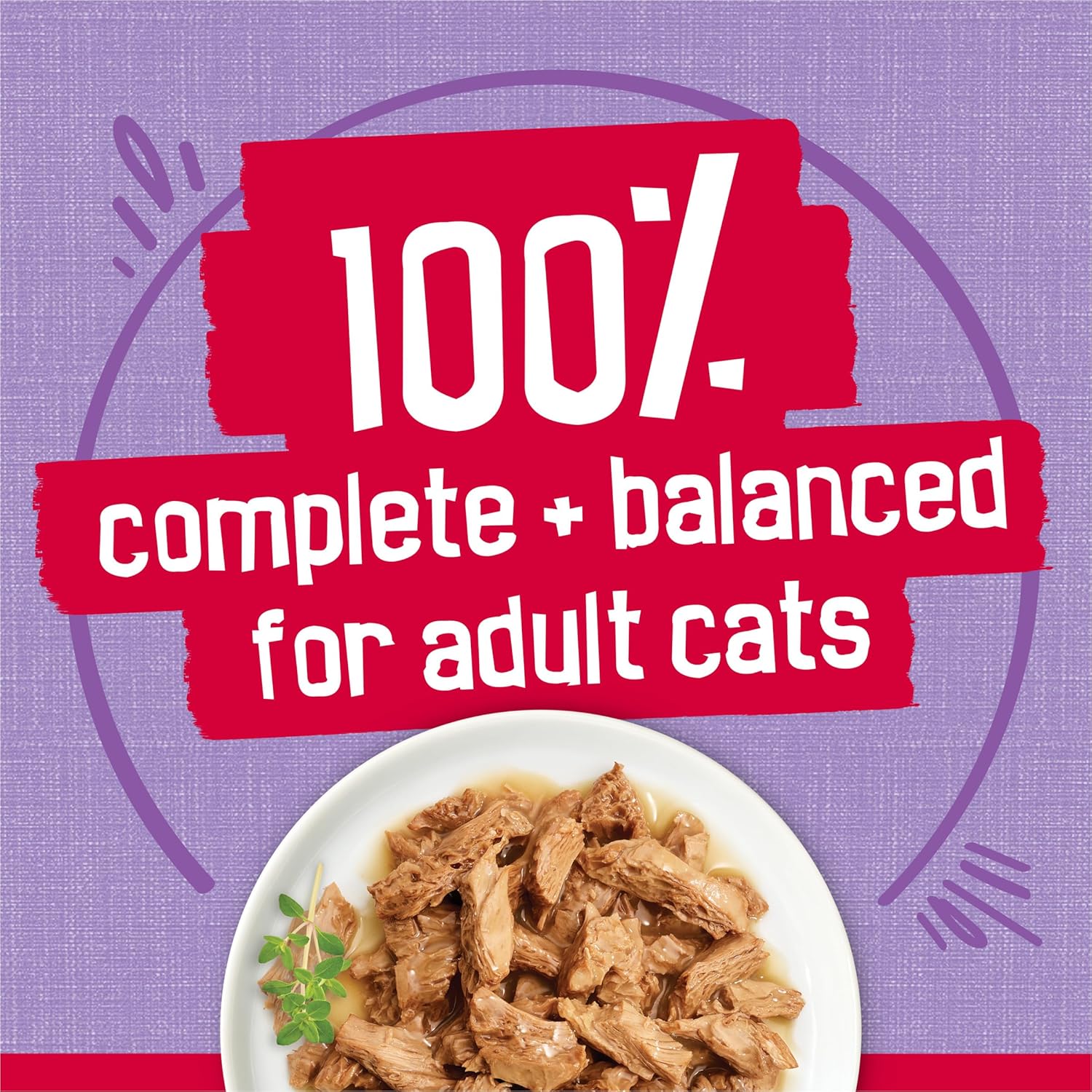 Cans of Purina Friskies Prime Filets Turkey Dinner wet cat food in gravy, 5.5 oz, packed in a set of 24.