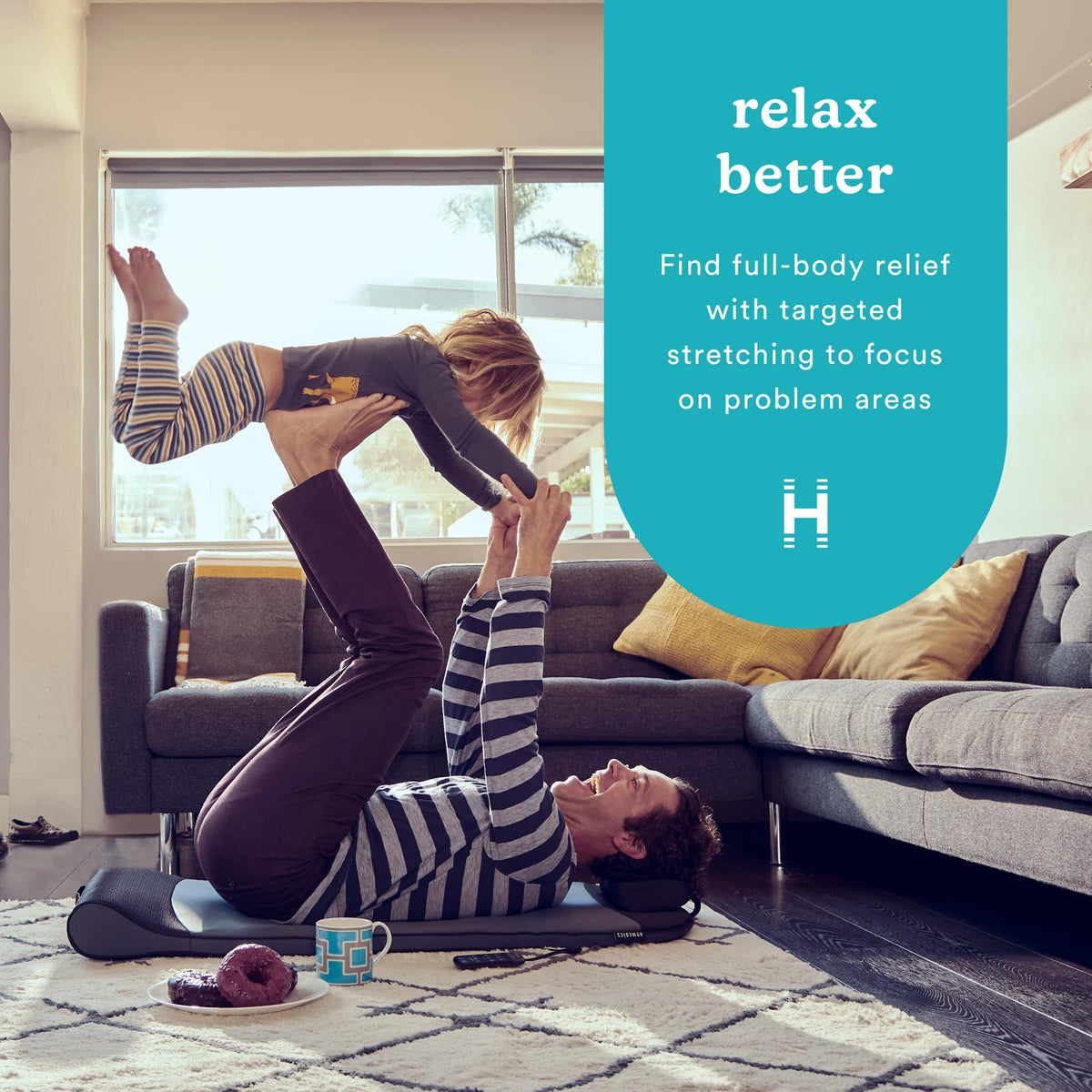 Homedics Fitness Stretching Mat with Air Compression 3 - Homedics Official Imagery - 4