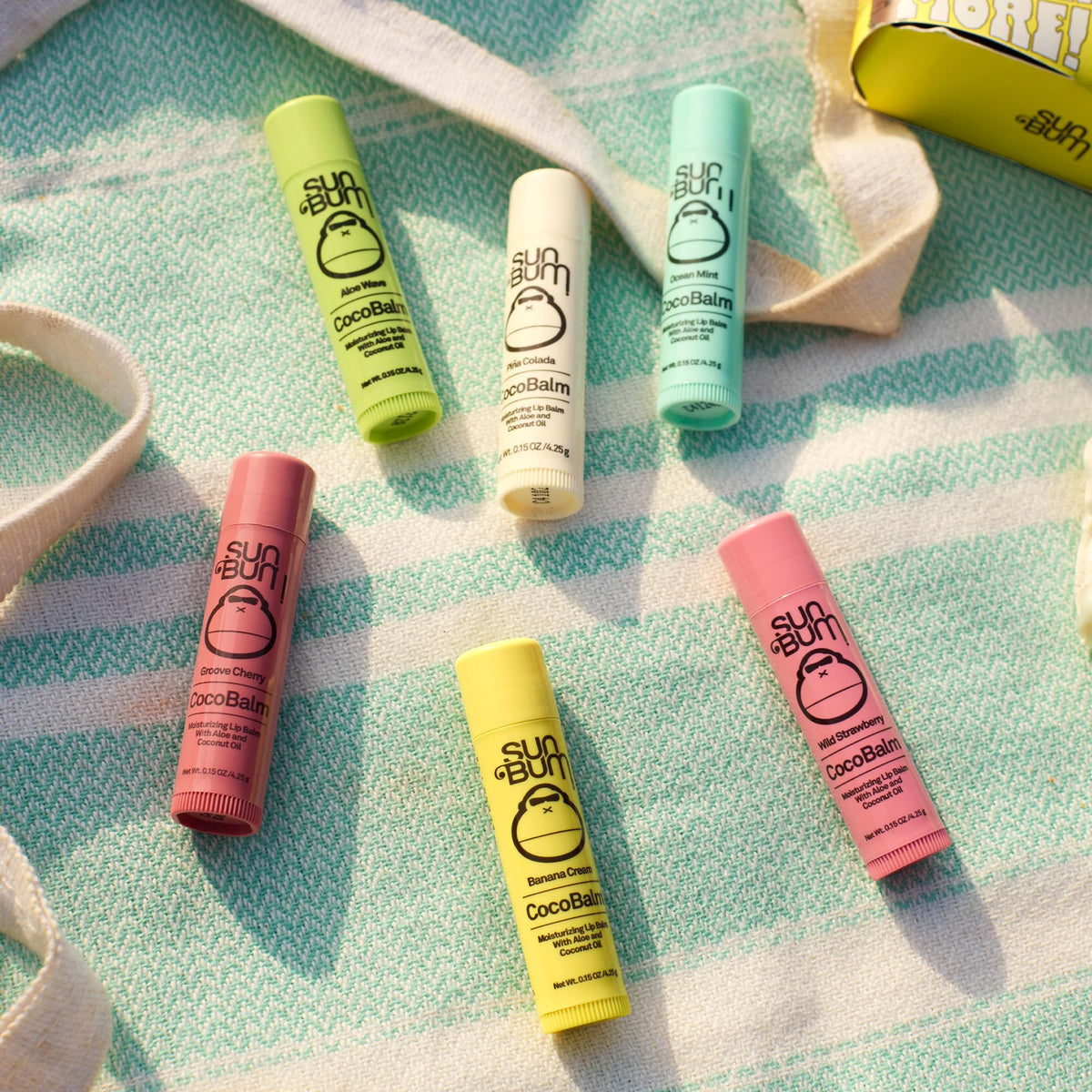 Sun Bum Cocobalm Banana Cream Hydrating Lip Balm - Sun Bum Official Product Imagery - 7