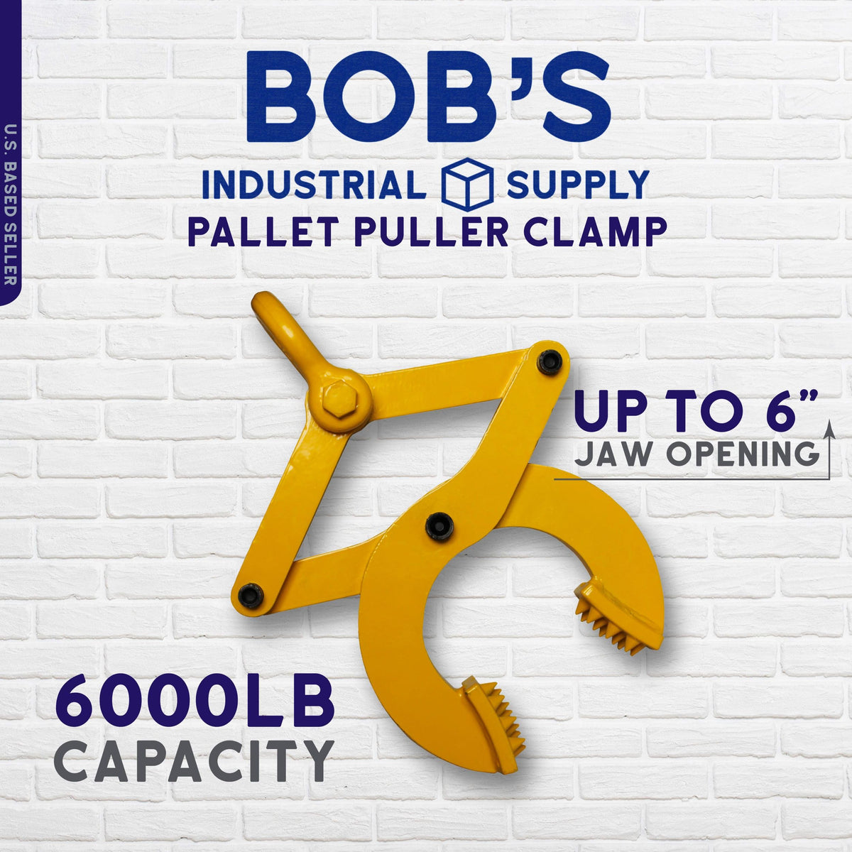 BISupply Pallet Puller Clamp 6 000 lb pound Pulling Capacity - BISupply Official Imagery - 4