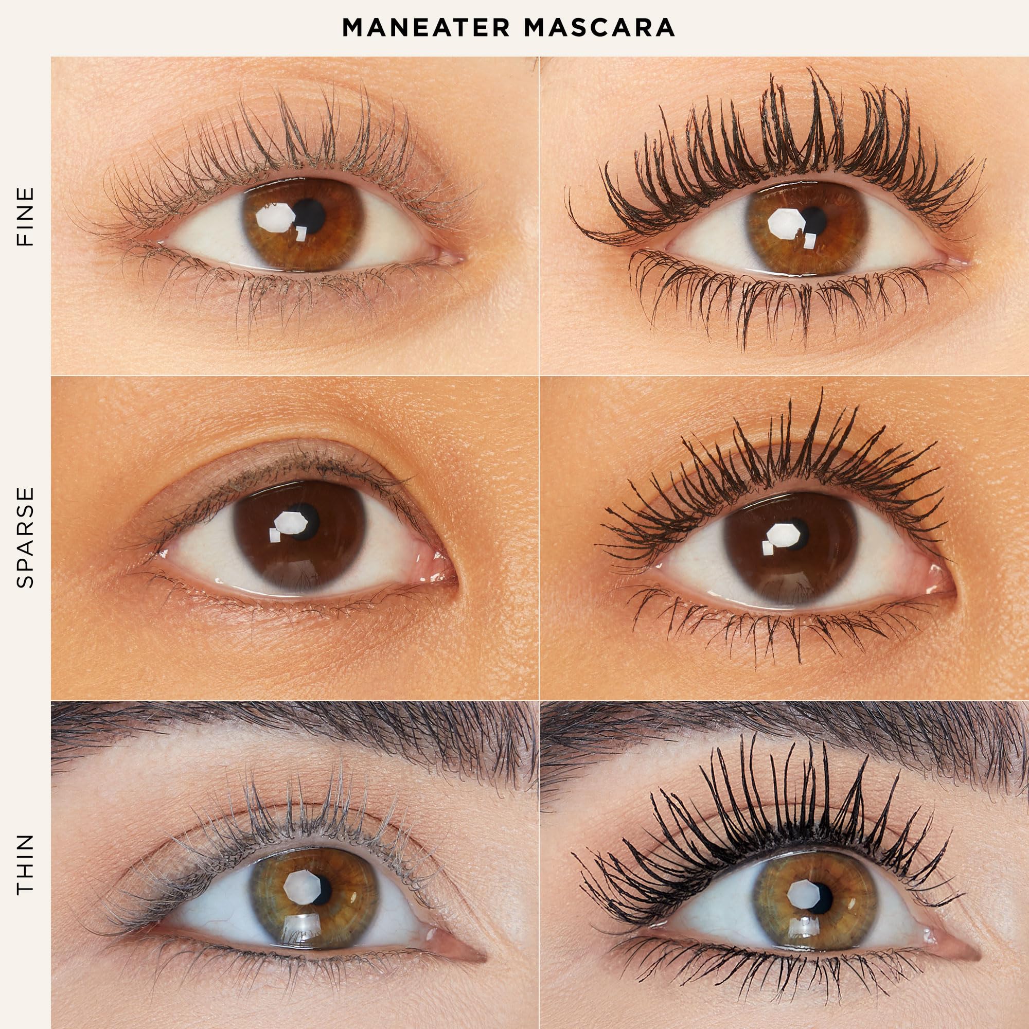 tarte maneater mascara Extreme Curl Instant Volume Length - Premium Selection Official Imagery - 6