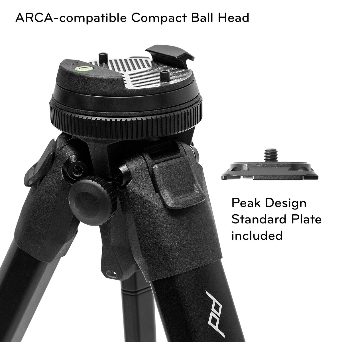 Peak Design Travel Tripod Aluminum Compact Design Quick - Peak Design Official Imagery - 6