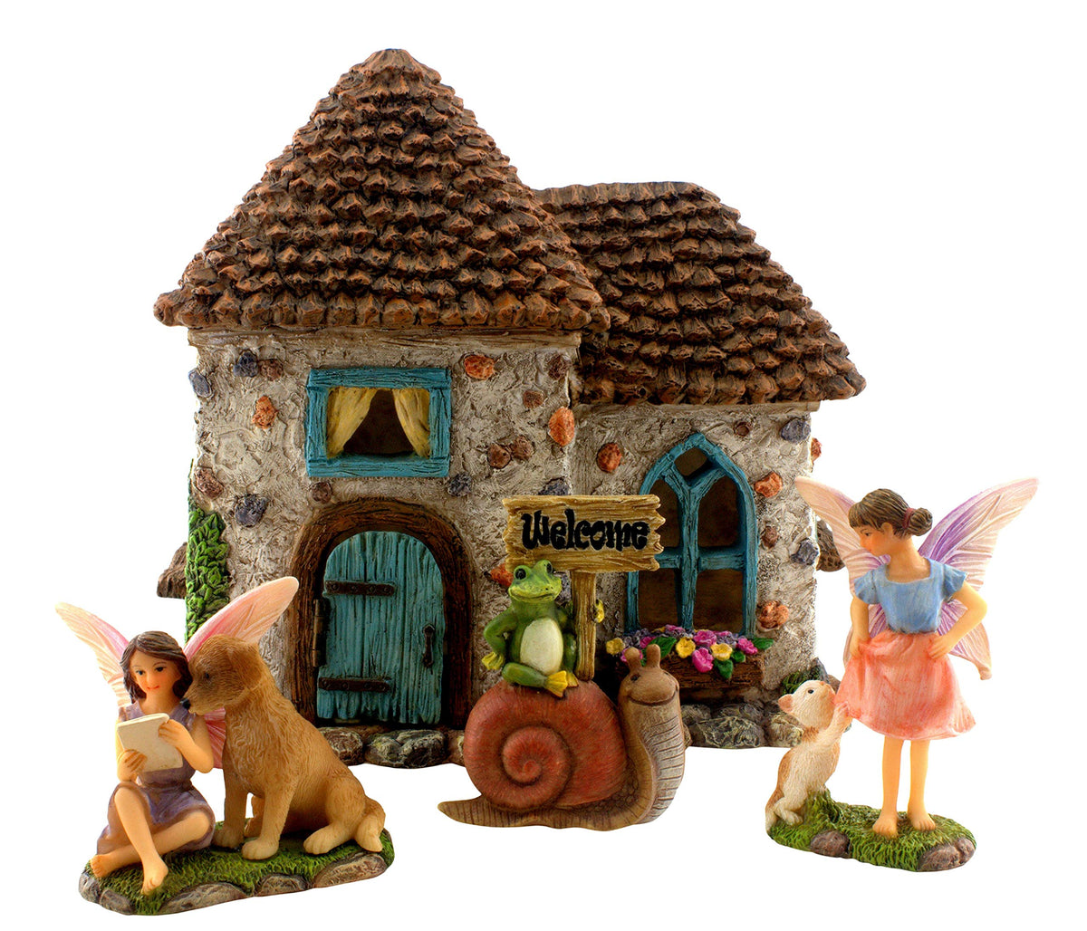 Fairy Garden House Kit for Outside - PRETMANNS Official Imagery - 1