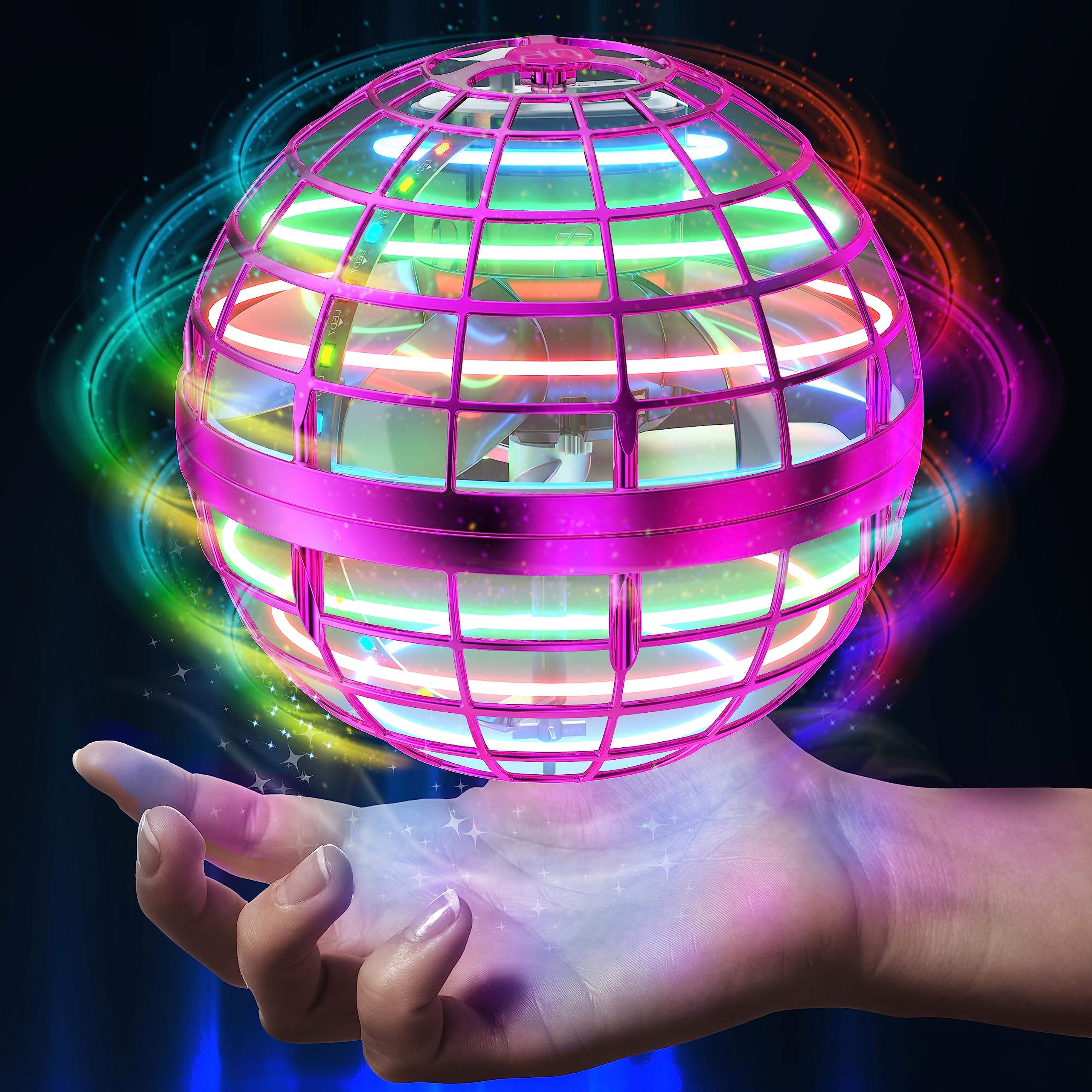AMERFIST Flying Orb Ball Toy,Cosmic Globe Boomerang Hover Ball Galacti - View 9