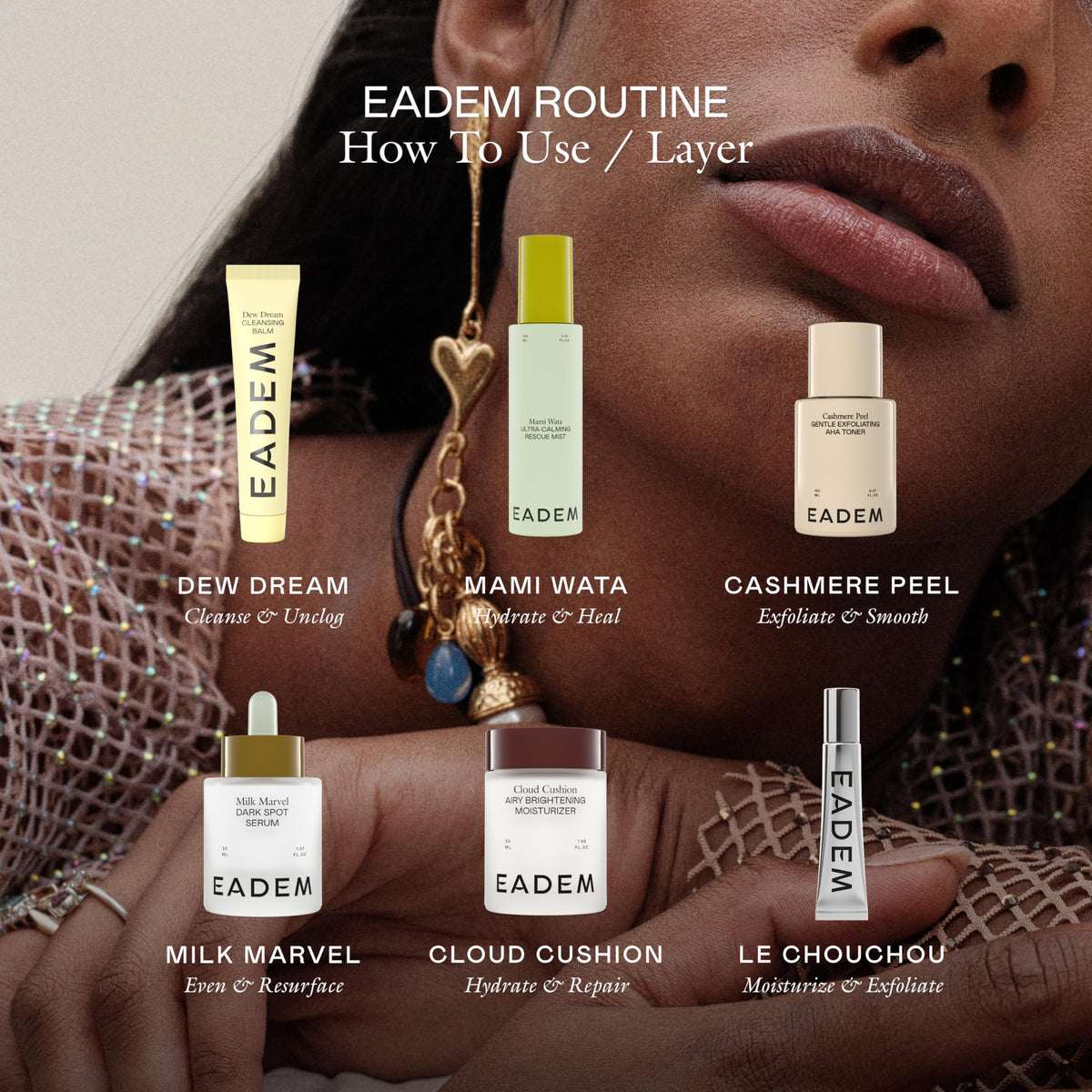 EADEM Ultra Calming Rescue Face Mist Hydrating Facial Spray - EADEM Official Imagery - 8