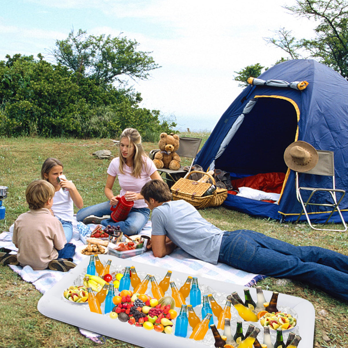 Zcaukya Inflatable Serving Bar 4 Packs - Zcaukya Official Imagery - 7