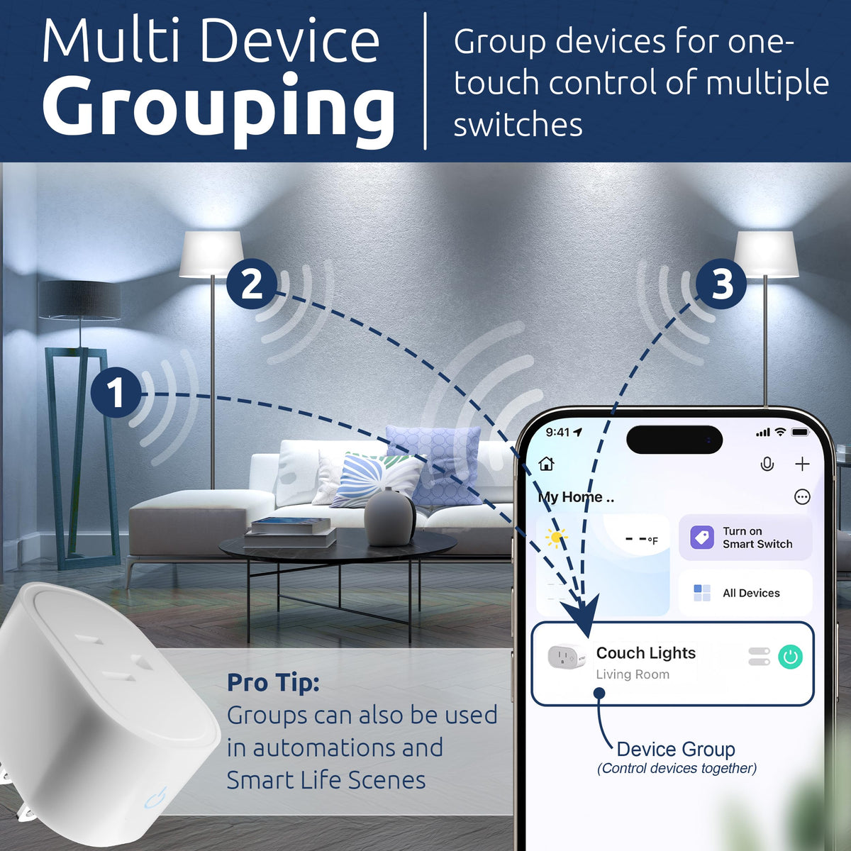 Smart Plug Energy Monitoring - eKyro Official Imagery - 6