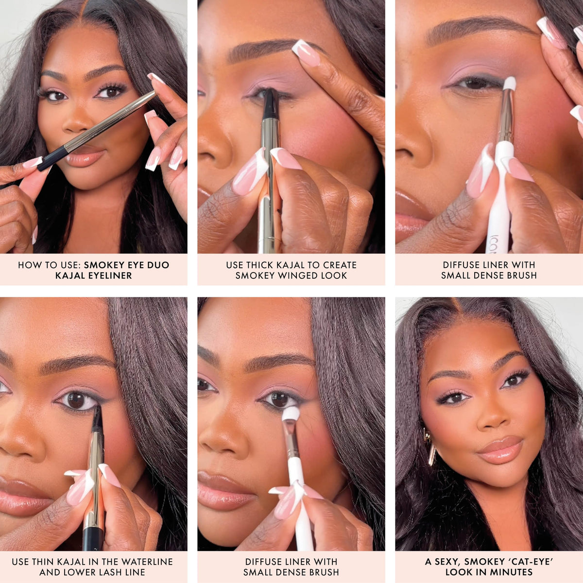 ICONIC LONDON Smokey Eye Dual Ended Eyeliner - Premium Selection Official Imagery - 5