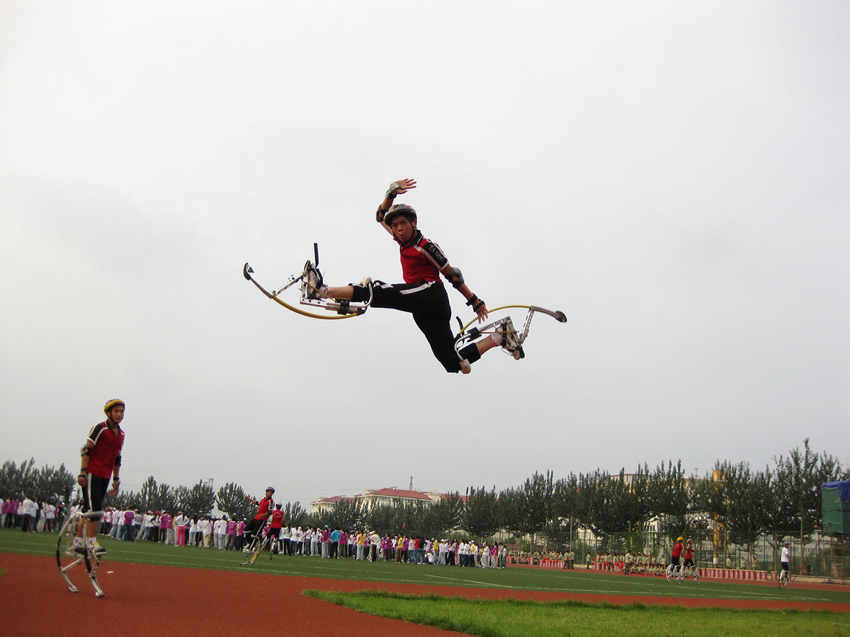 Child Youth Kangaroo Shoes Jumping Stilts Kids Fitness - Skyrunner Official Imagery - 5