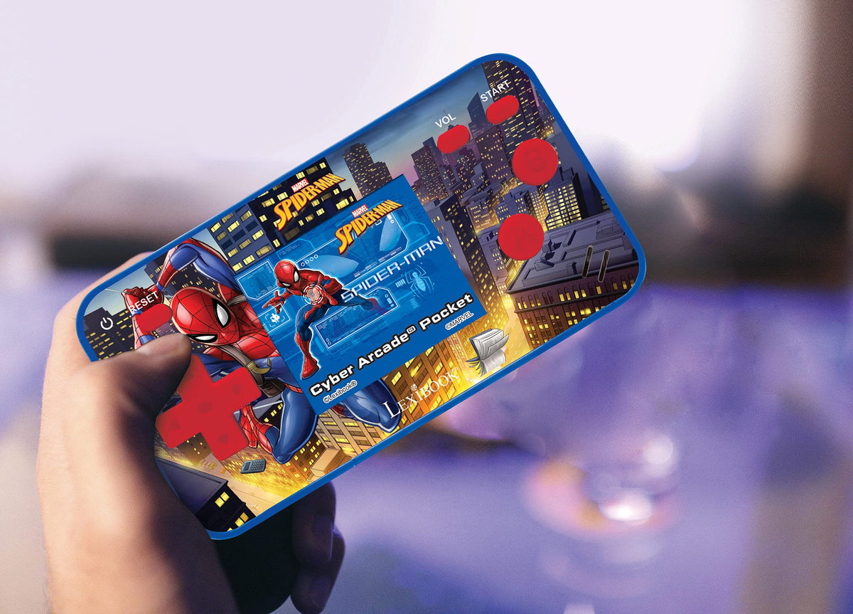 Lexibook Spider Man Arcade Pocket Console JL1895SP - LEXiBOOK Official Imagery - 8
