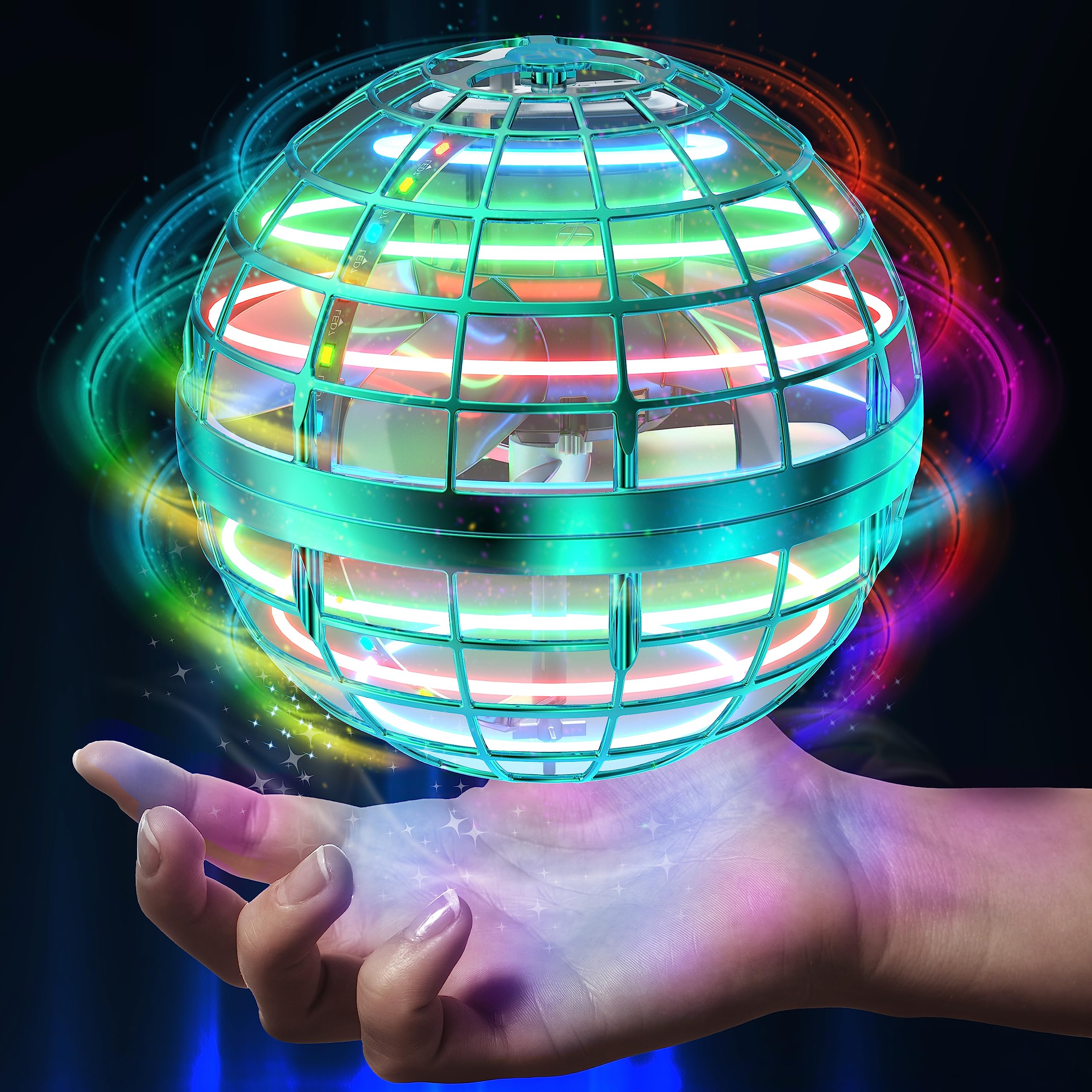 AMERFIST Flying Orb Ball Toy,Cosmic Globe Boomerang Hover Ball Galacti - View 8