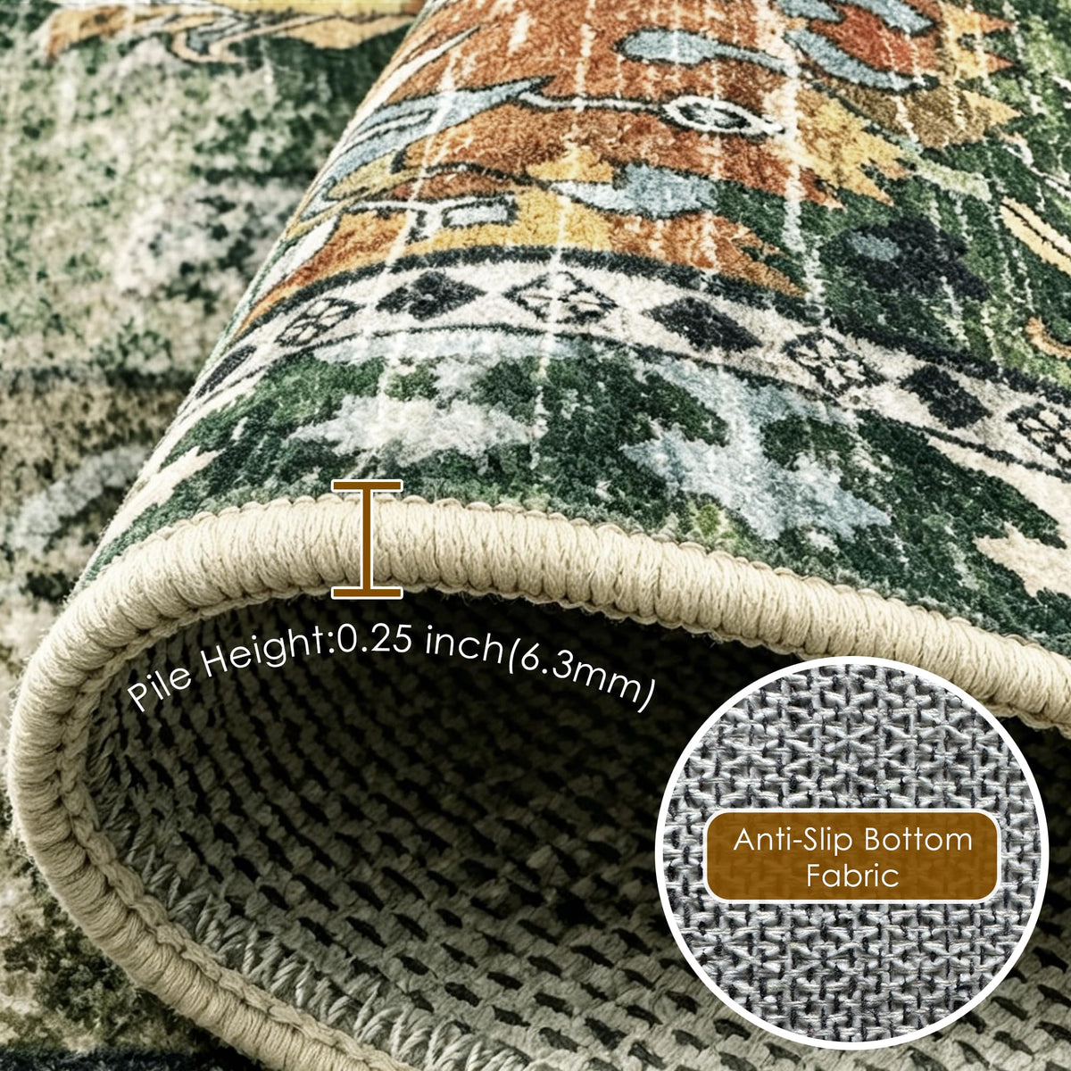 Washable Area Rugs - RUGSURE Official Imagery - 7