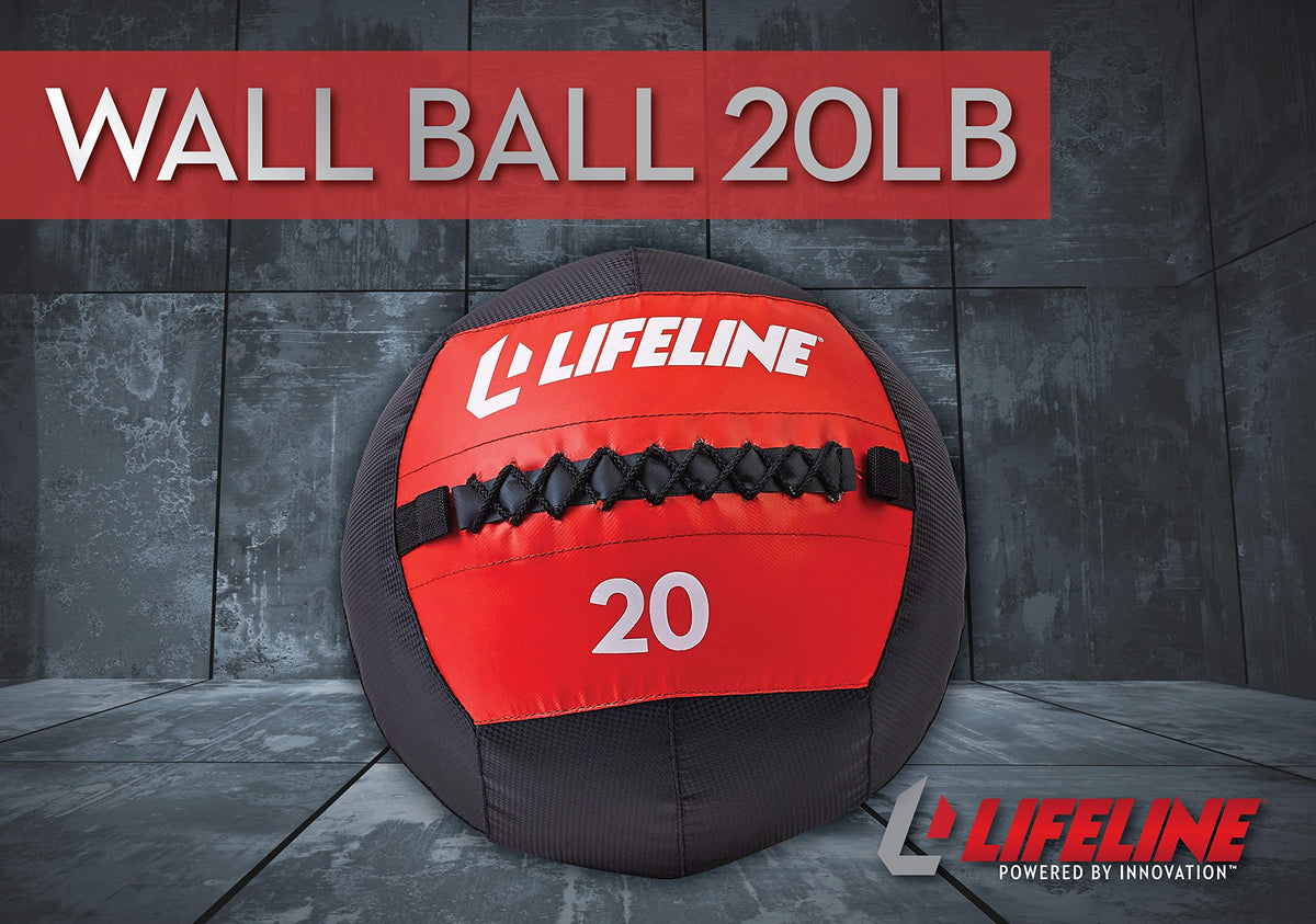 Lifeline Wall Ball Weighted Medicine Ball Core Strength with - Lifeline Official Imagery - 3