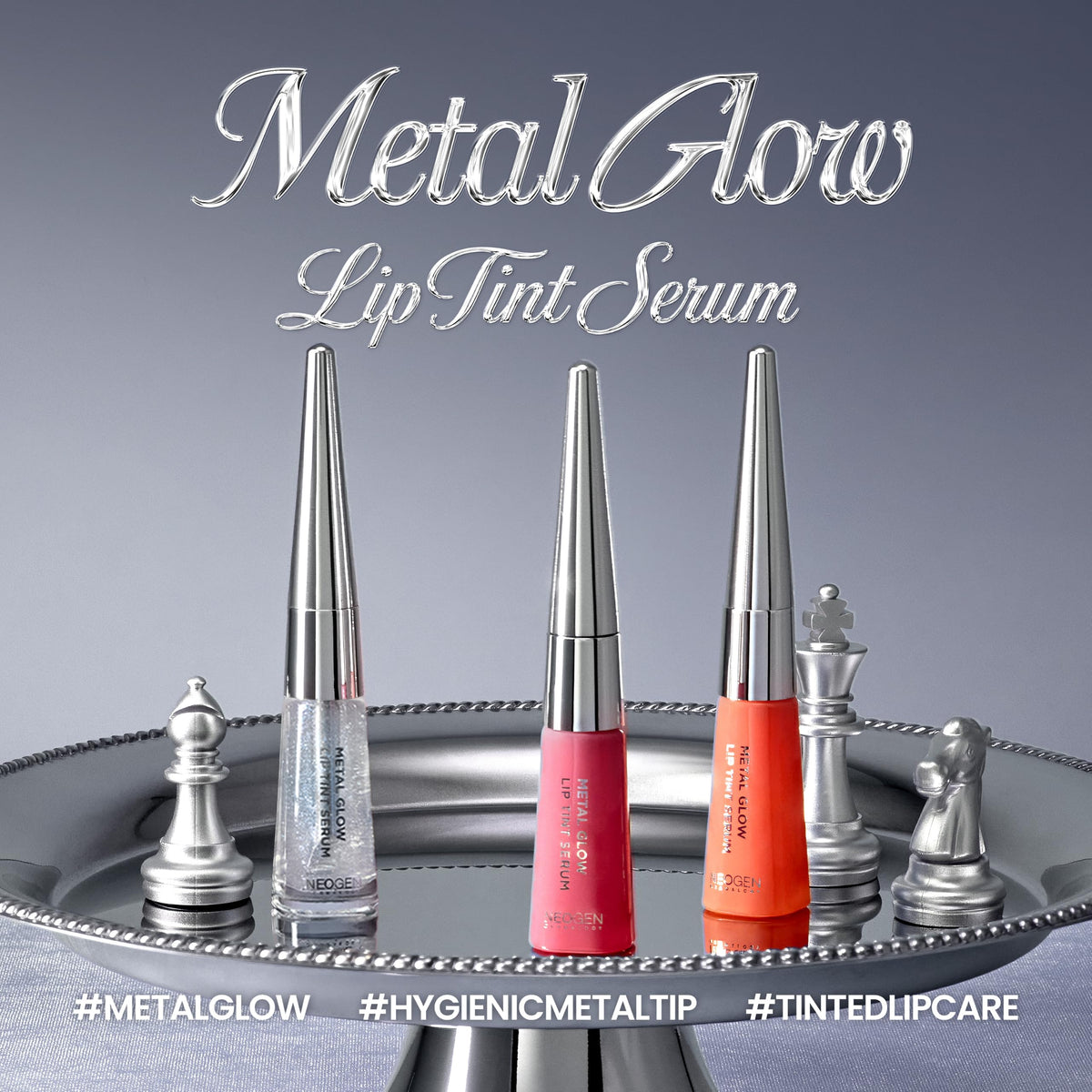 NEOGEN Dermalogy Metal Glow Lip Tint Serum Milky Way 0 16 oz - DERMALOGY by NEOGENLAB Official Imagery - 3
