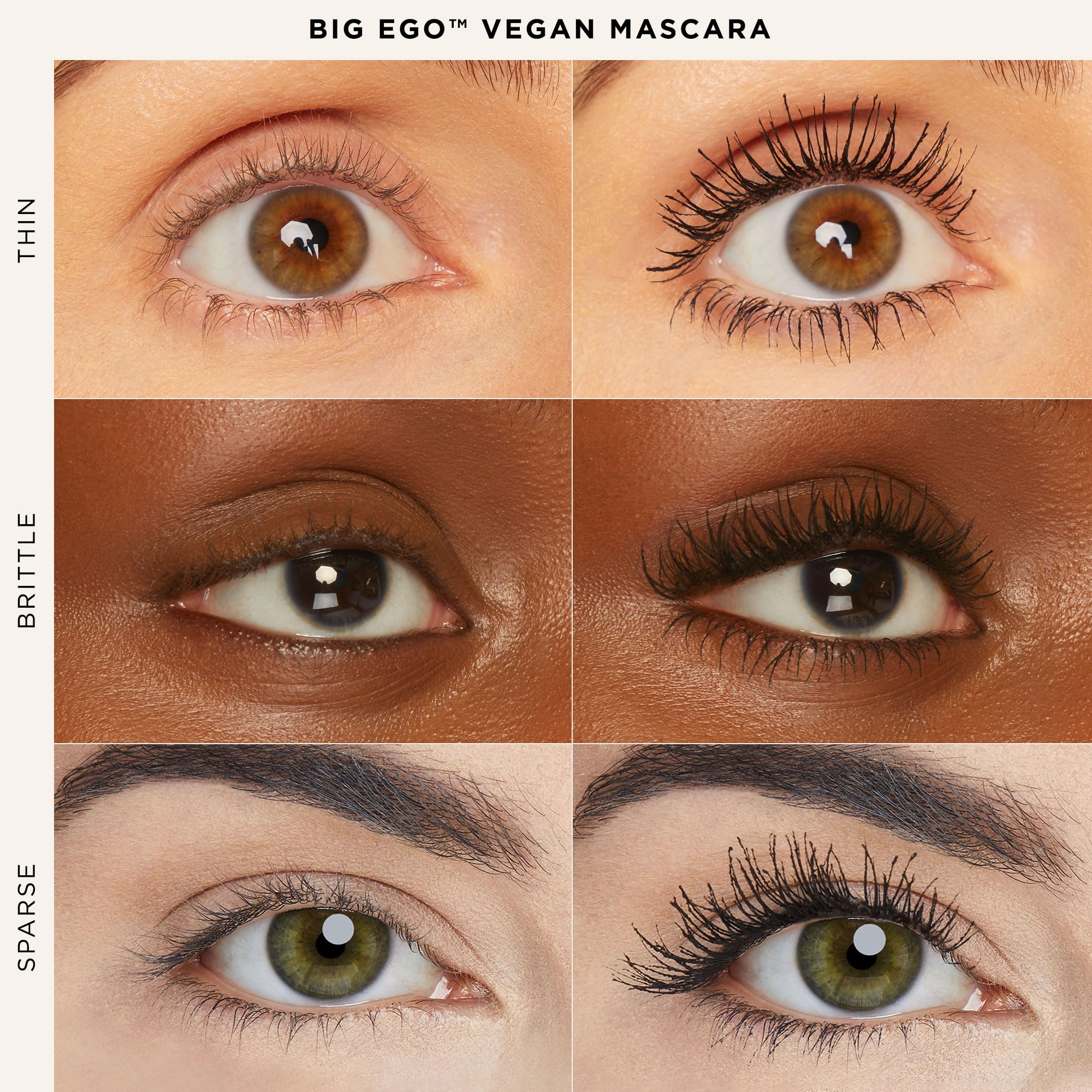 tarte Big Ego Mascara – Ultra-Black Vegan Long-Wear