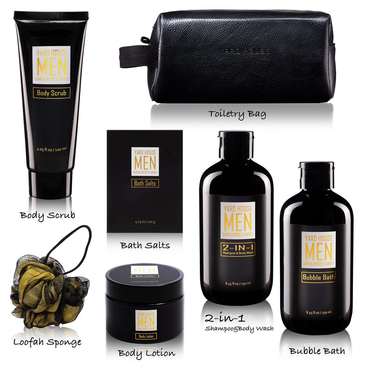 Bath and Body Spa Gift Baskets Set for Men - Yard House Official Imagery - 4