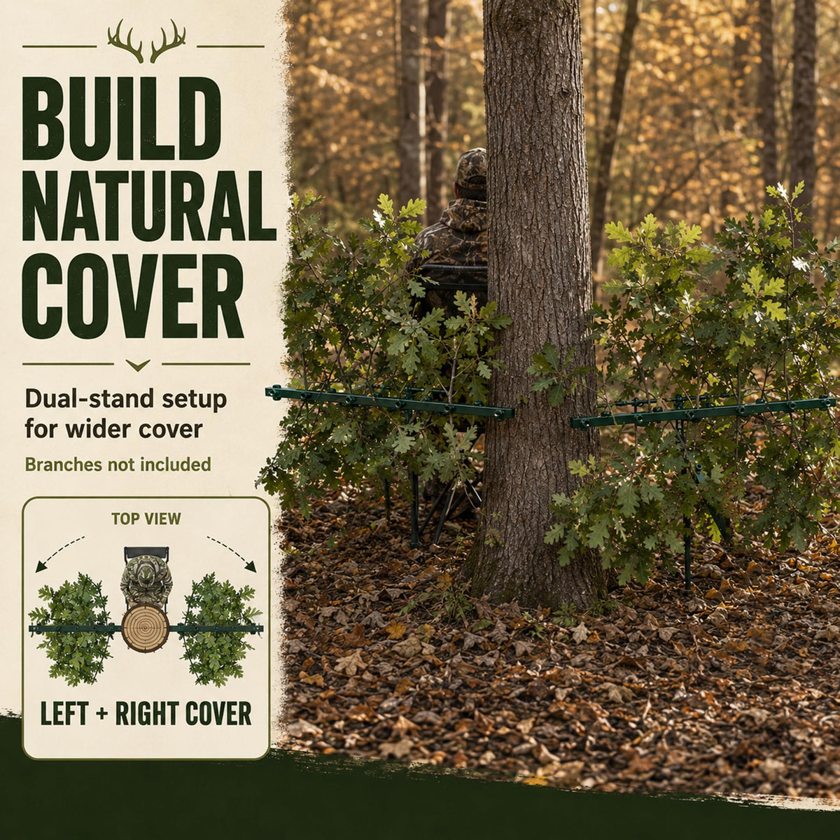 2 Pcs Hunting Concealment Branch Camouflage Hunting - Nopesvt Official Imagery - 3