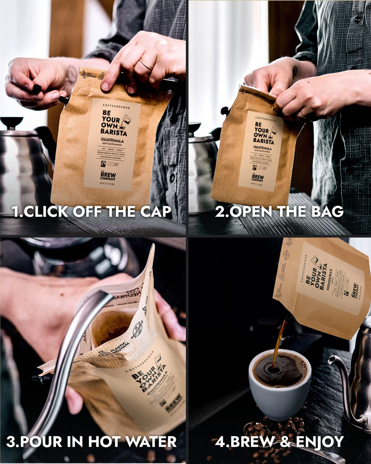 Original Gourmet Coffee Gifts for Men Women with 7 World s - Grower's Cup Official Imagery - 5