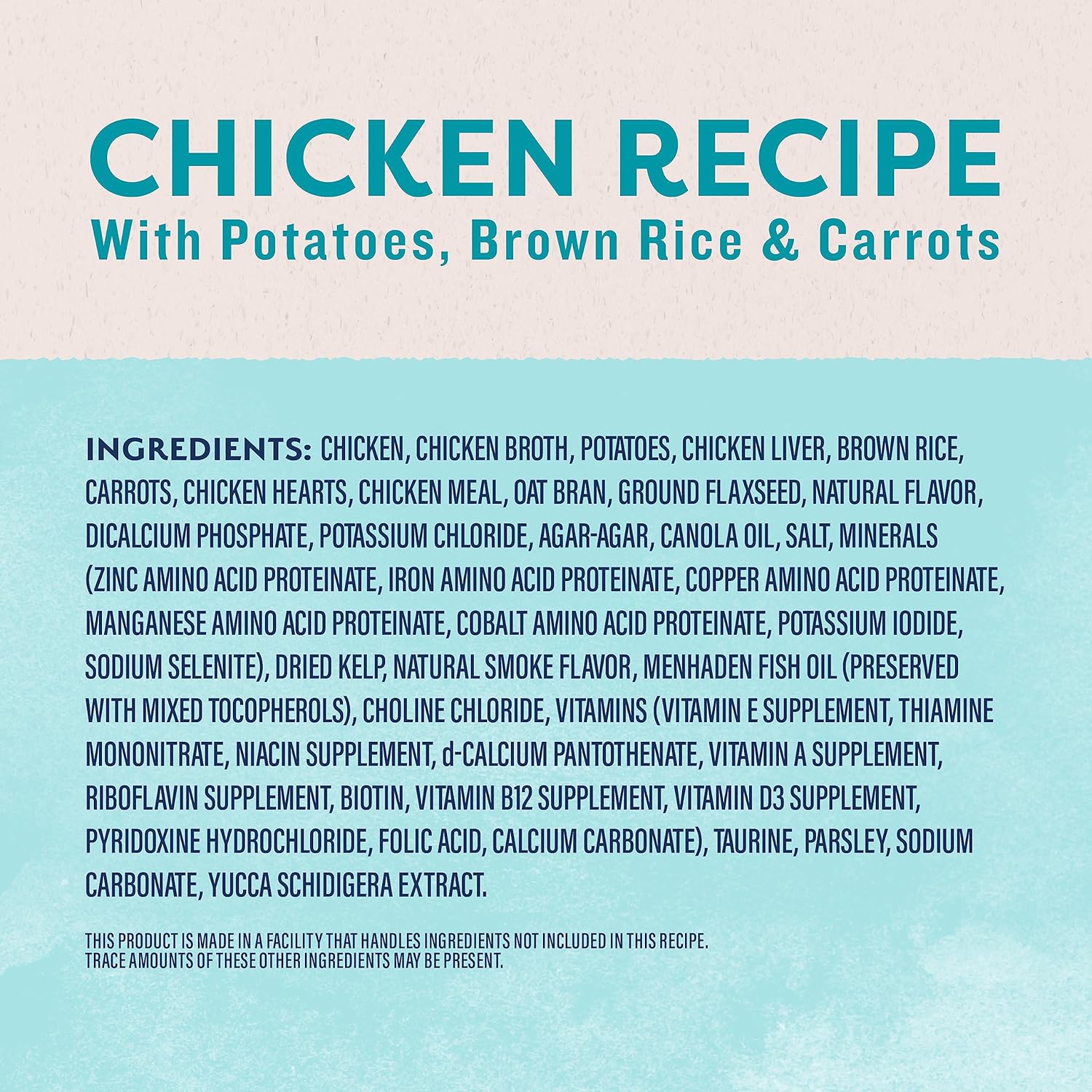 12 cans of Natural Balance Original Ultra adult wet dog food with chicken and brown rice, 13-ounce size per can.