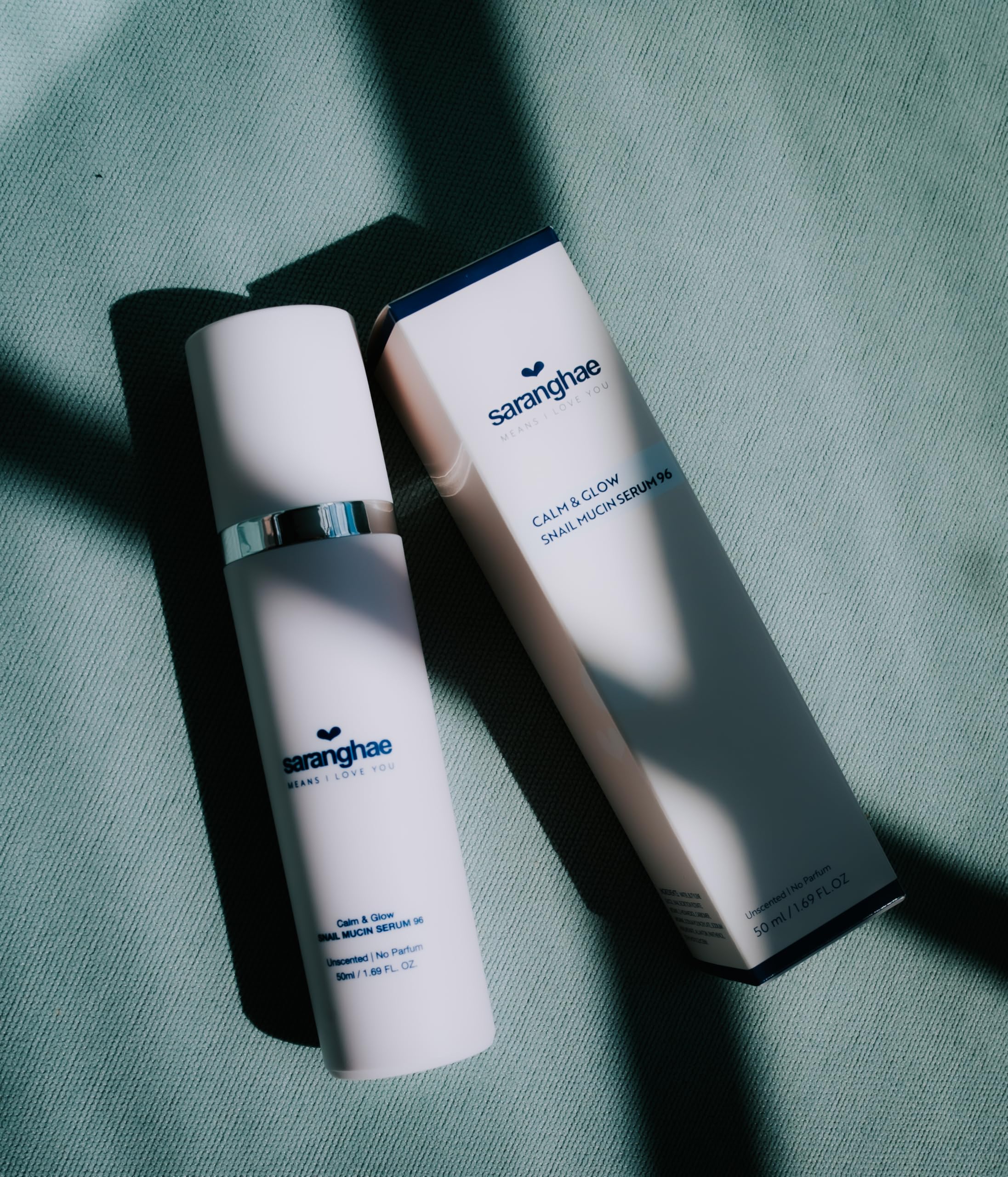 Saranghahe Snail Mucin Serum for Face with Niacinamide - Saranghae Means I Love You