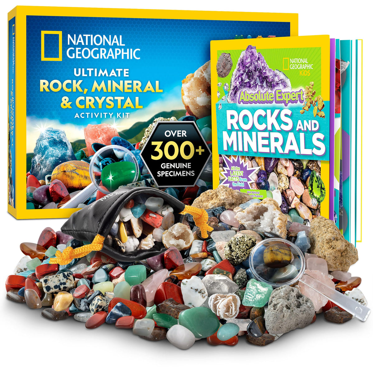 National Geographic Rock Collection Box Rocks and Minerals - JMW Sales, Inc. Official Imagery - 1