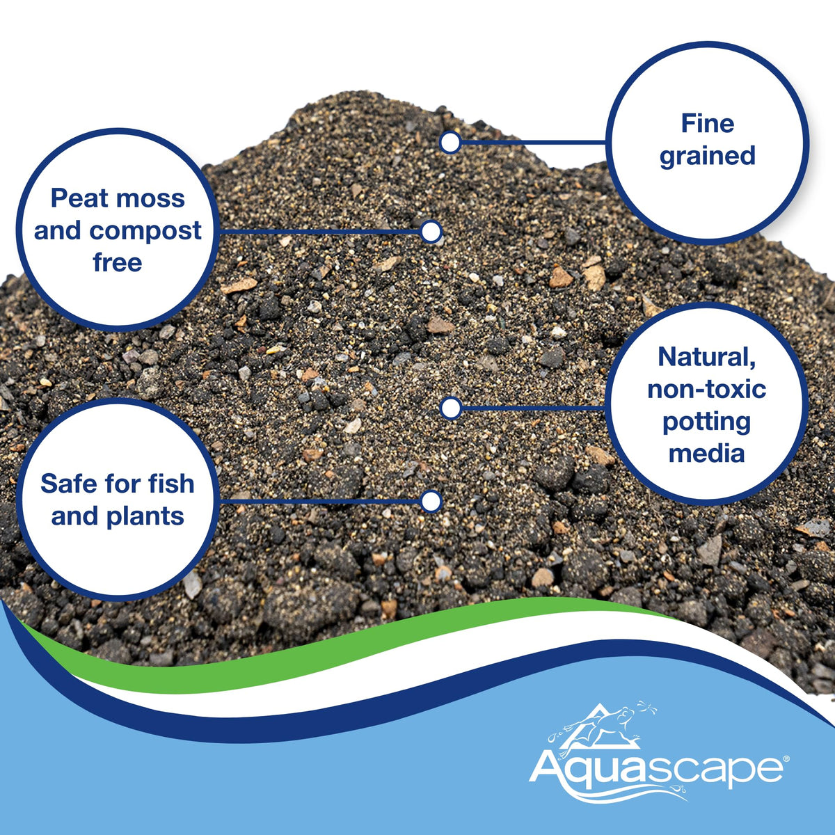 Aquascape Pond Plant Potting Media Nutrient Rich Aquatic - Aquascape Official Imagery - 4
