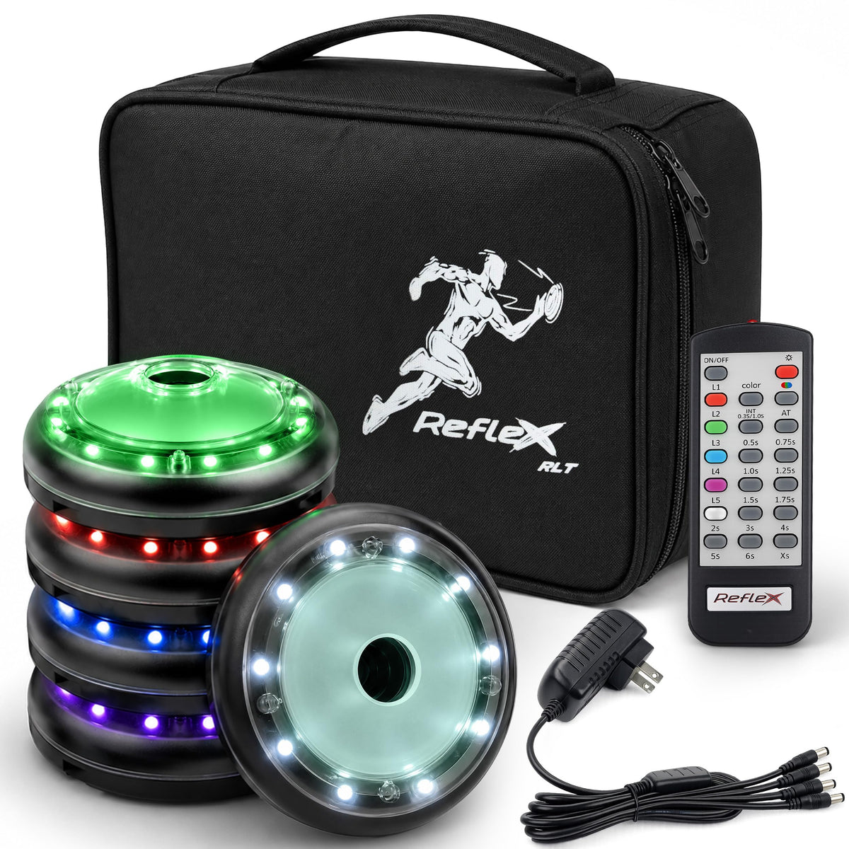Reflexx RLT 2 1 Reaction Training Lights No App Required - Reflexx RLT Official Imagery - 3