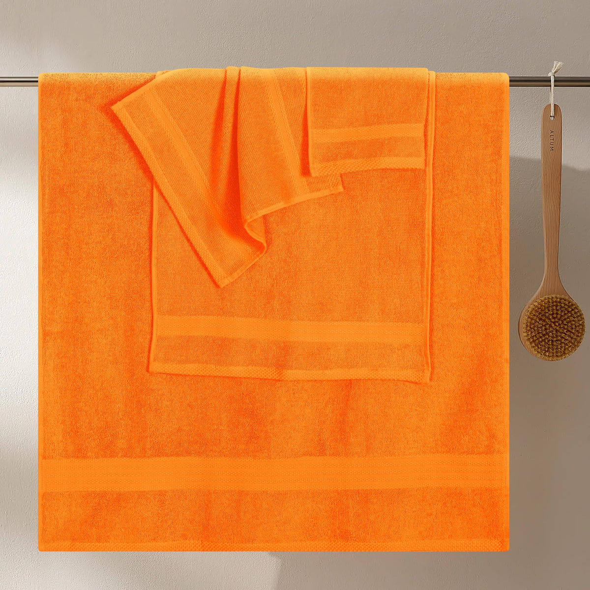 GLAMBURG Ultra Soft 8 Piece Towel Set - GLAMBURG Official Imagery - 3
