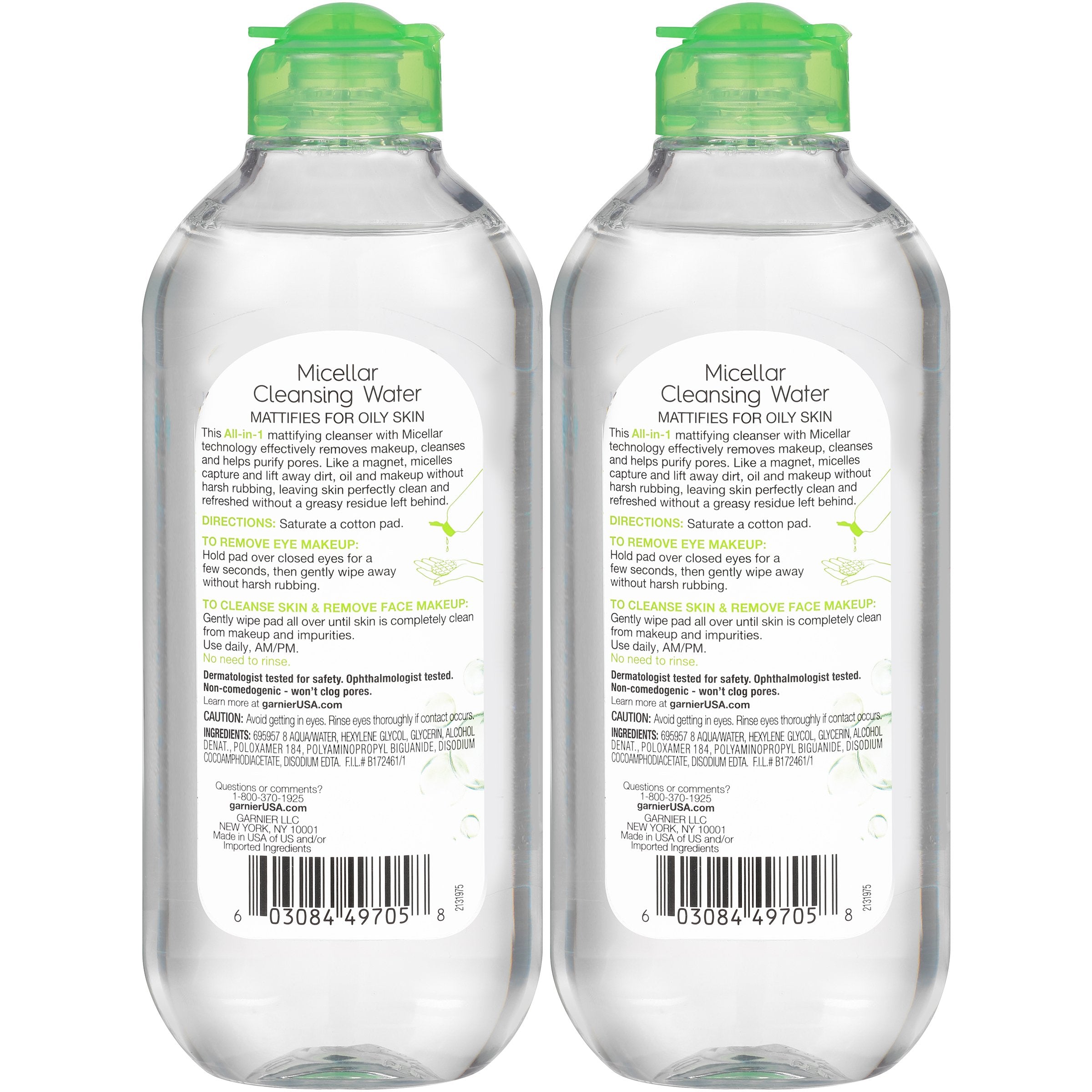 Garnier Micellar Water for Oily Skin, Facial Cleanser &amp; - Garnier