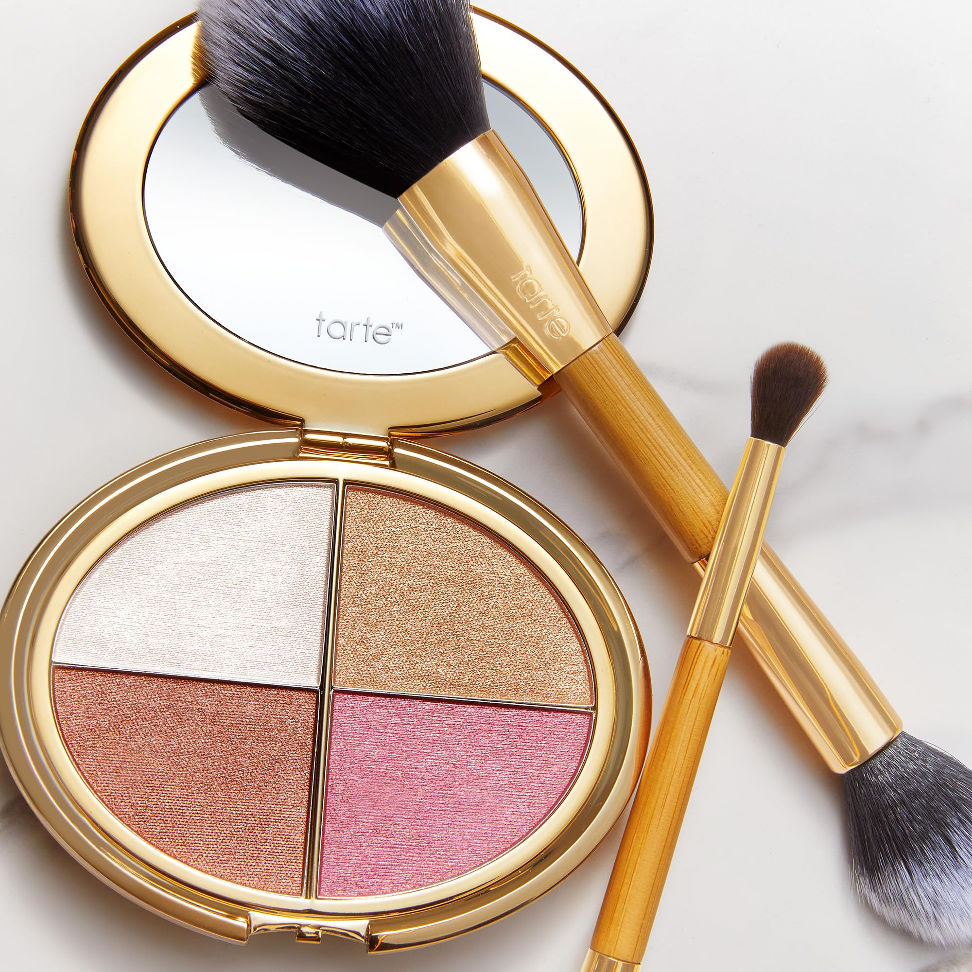 tarte glow wardrobe highlighting eye cheek palette - Elefair Store Official Product Imagery - 8