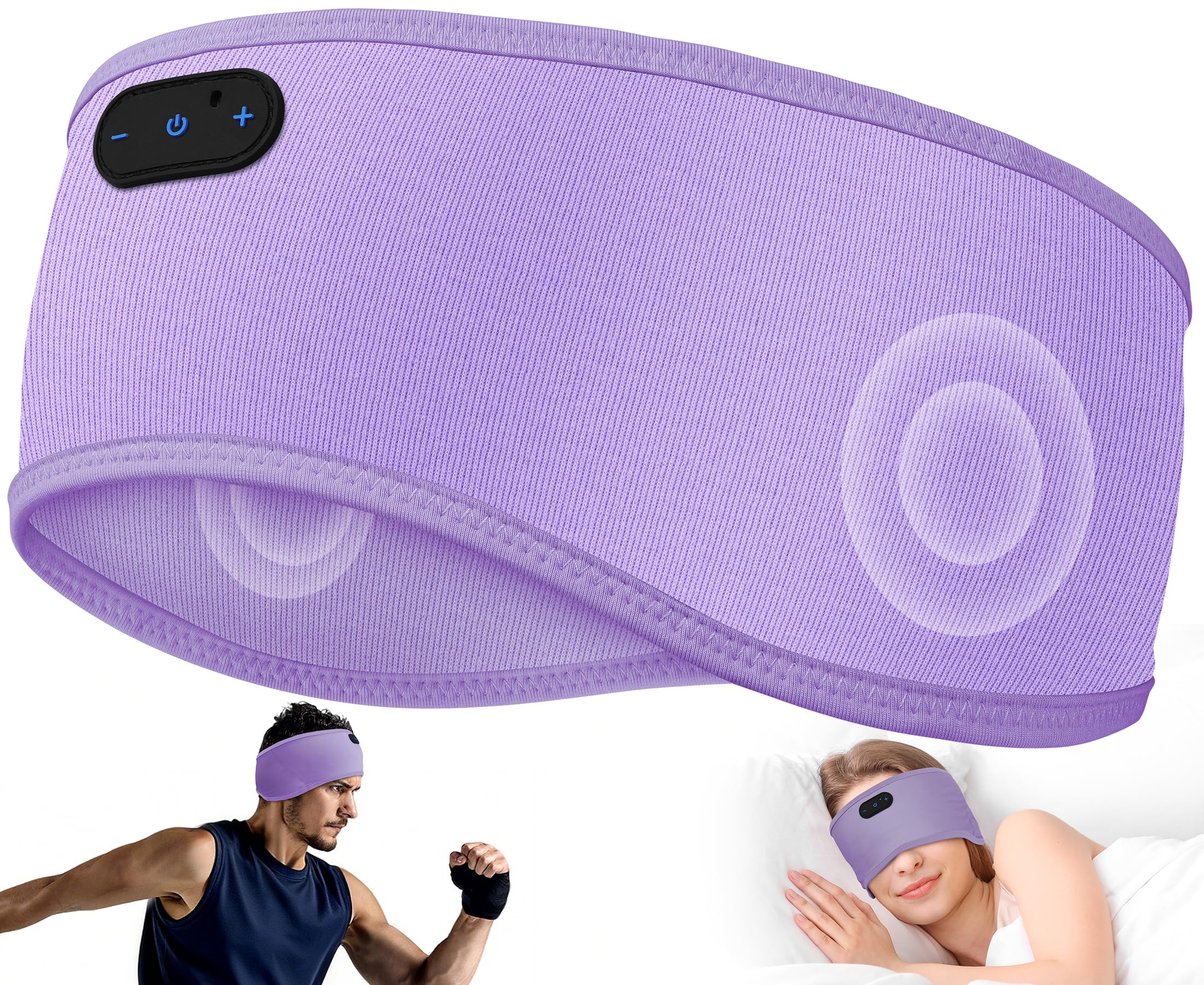 MUSICOZY Sleep Headphones Bamboo Bluetooth Headband for Side Sleepers - MUSICOZY Official Product View 8