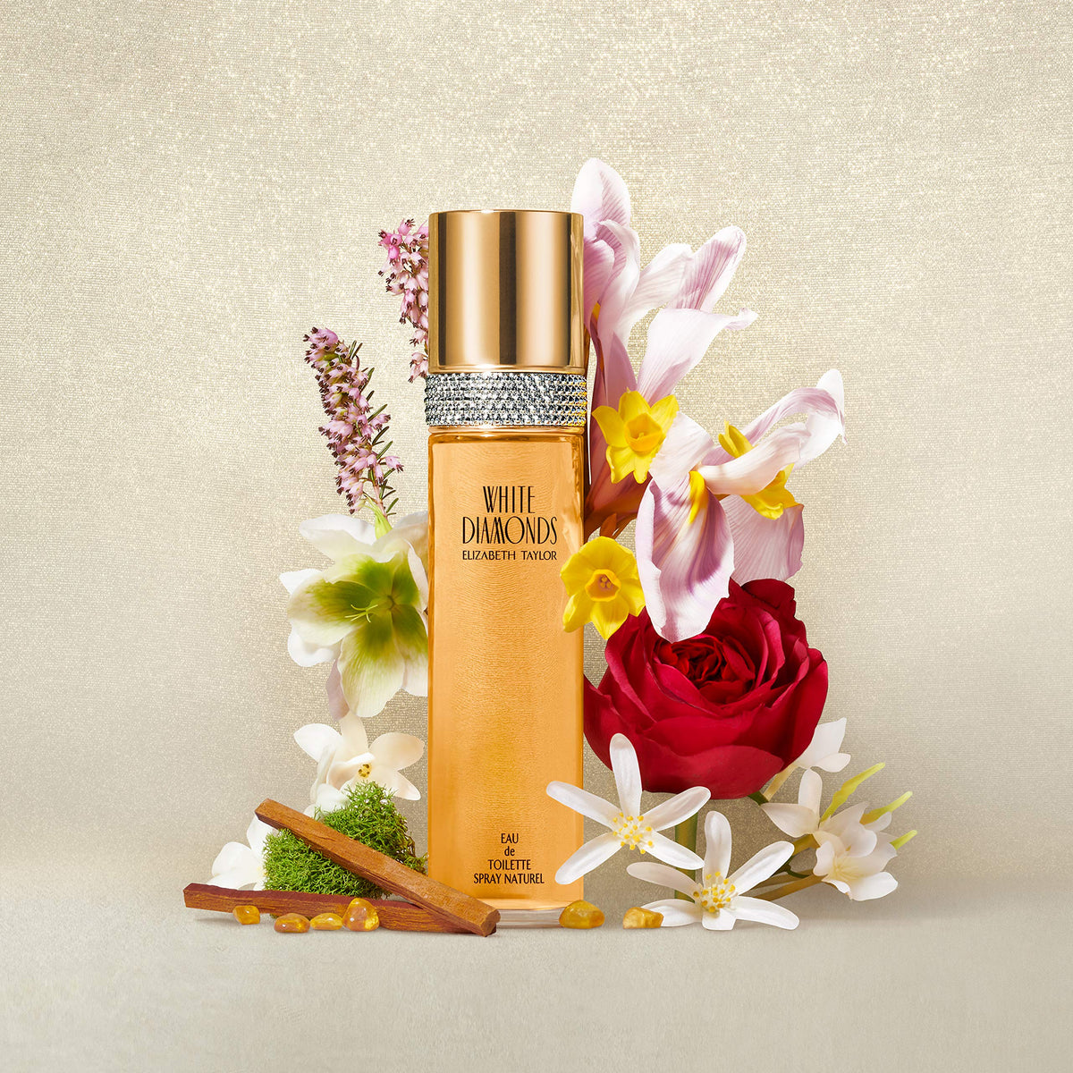 Elizabeth Taylor White Diamonds 4 Piece Fragrance Gift Set - Elizabeth Taylor Official Imagery - 6