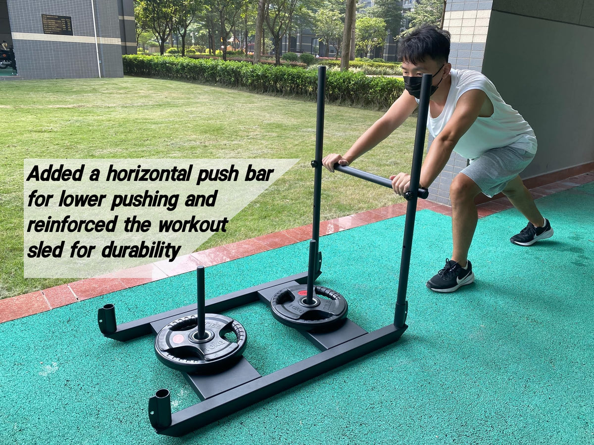 Weight Sled for Training Push Pull Workout Sled Football - shikoyi Official Imagery - 3