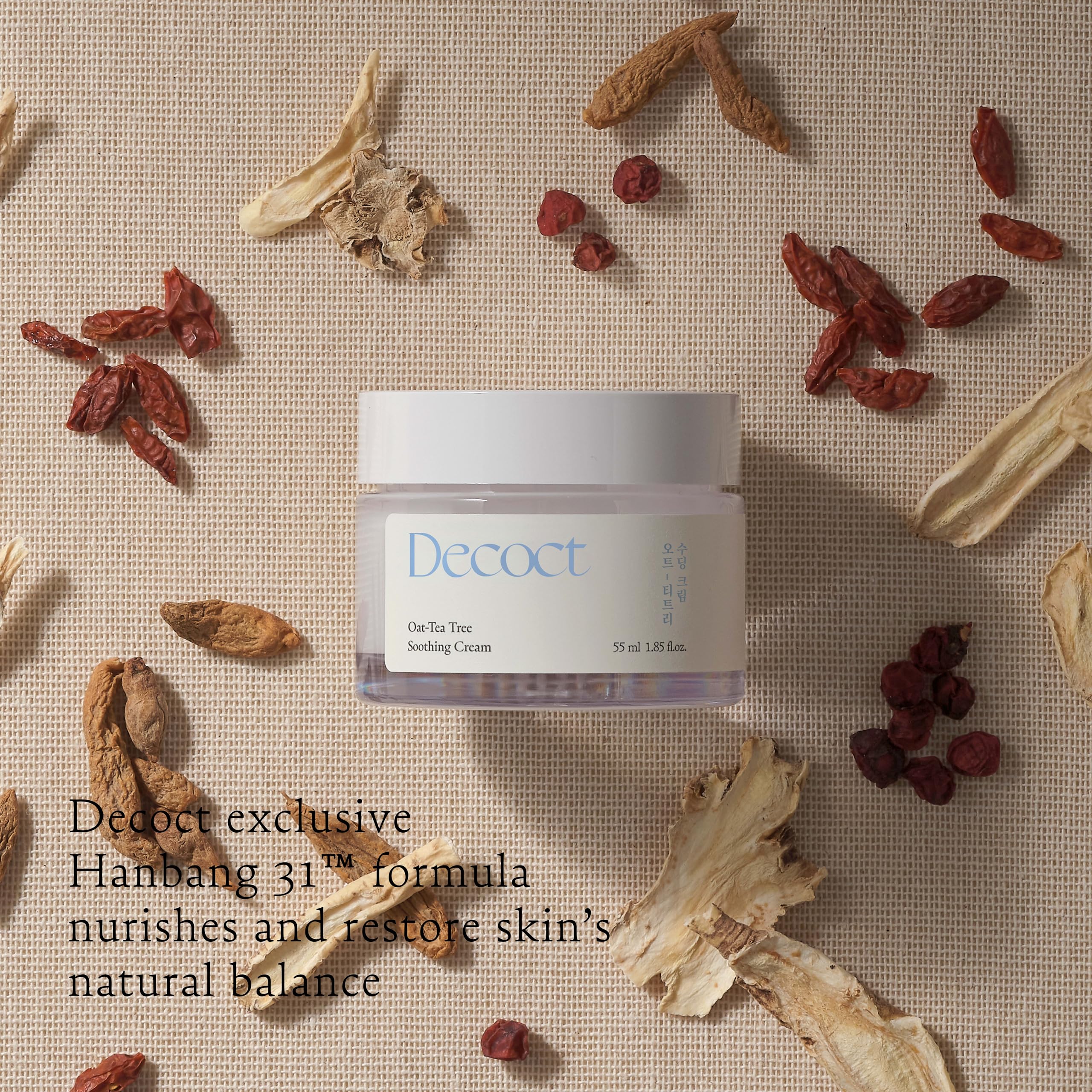 Oat-Tea Tree Soothing Cream 55ml - decoct