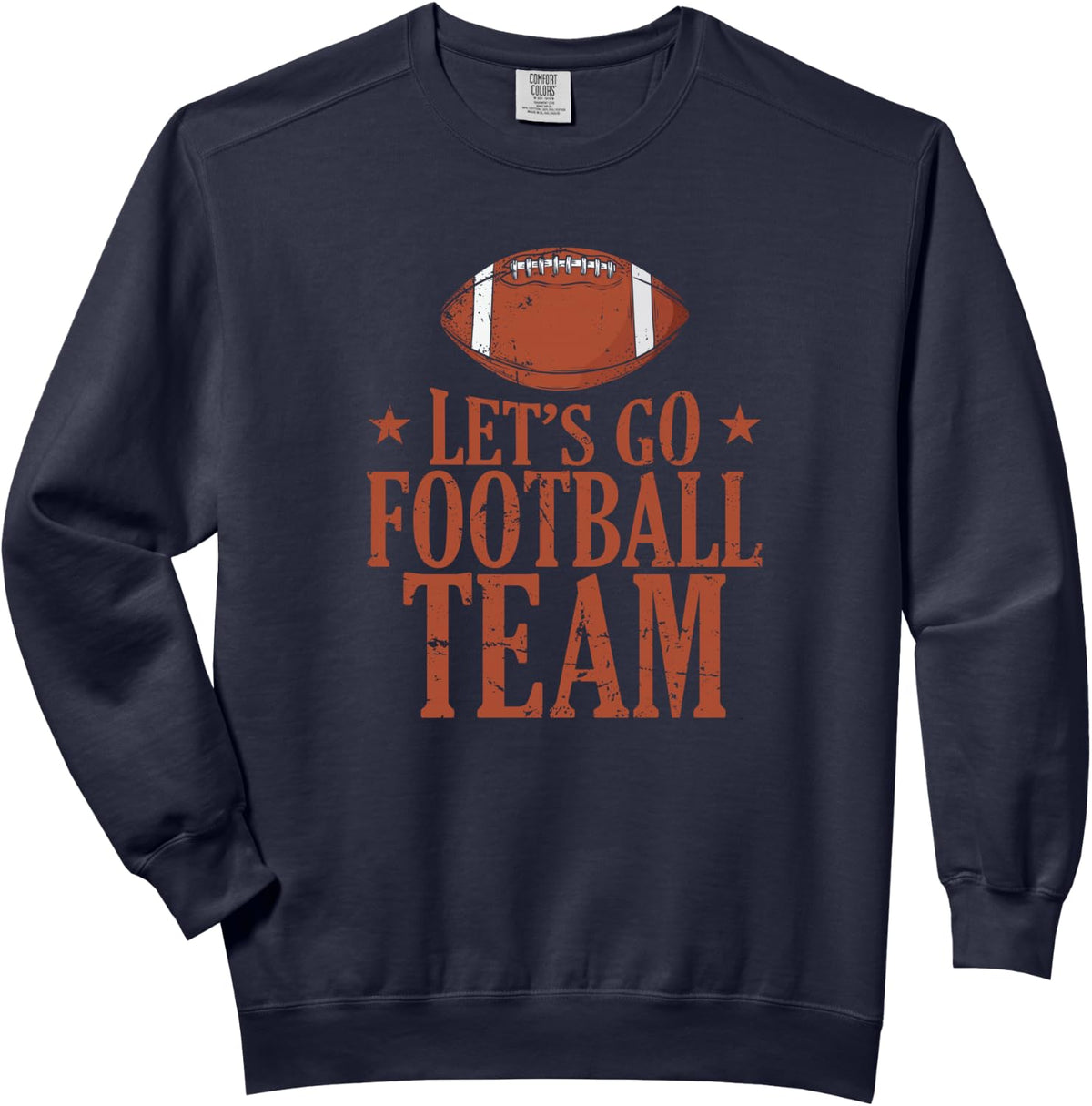 Let s go Football Team popular Sport USA Comfort Colors - American Football USA Football Kick sport fitness Official Imagery - 2