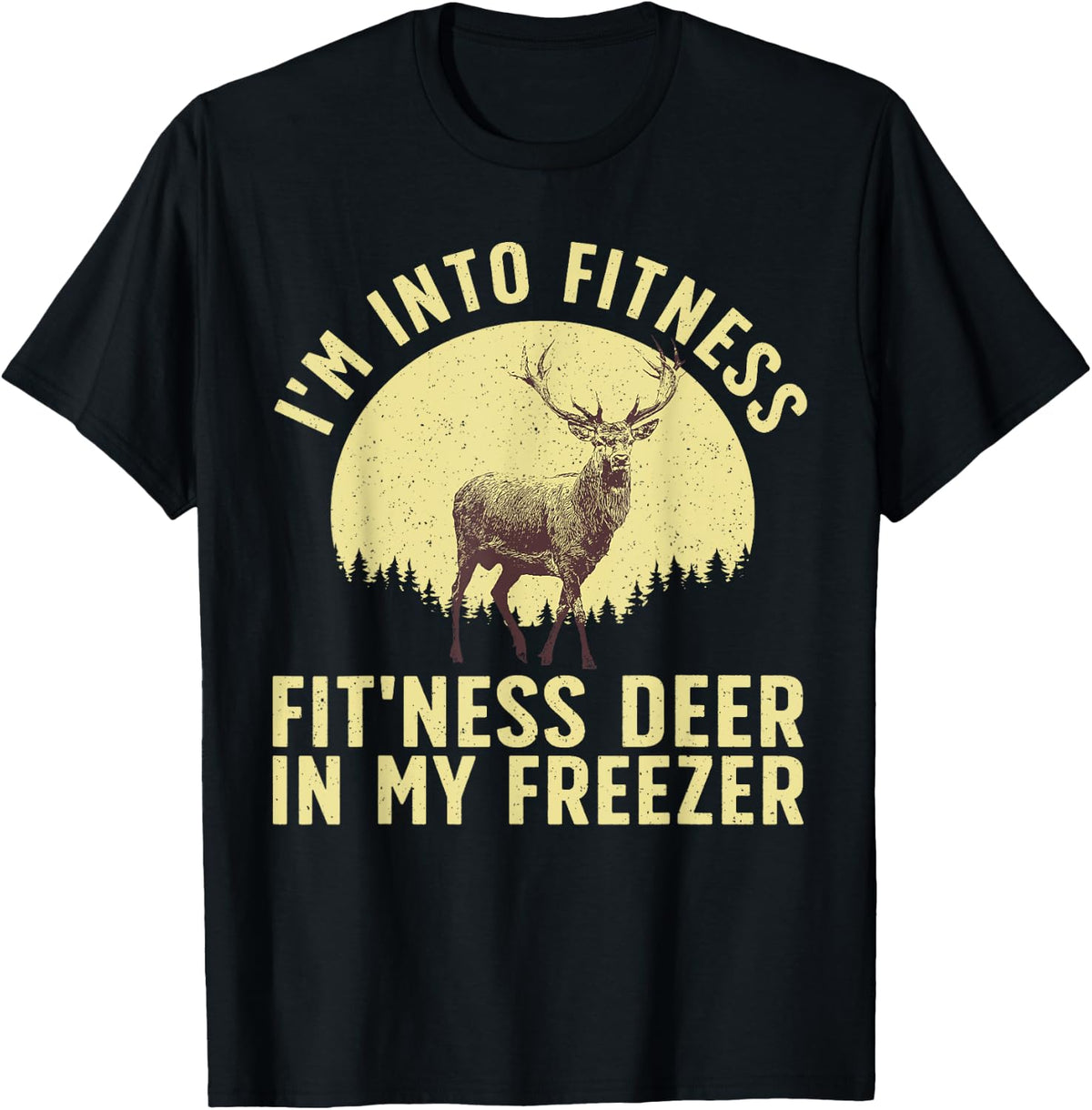 Funny Deer Hunting Art for Men Women Wildlife Hunter Hunting - Funny Deer Hunting Gift Hunter Accessories & Stuff Official Imagery - 2