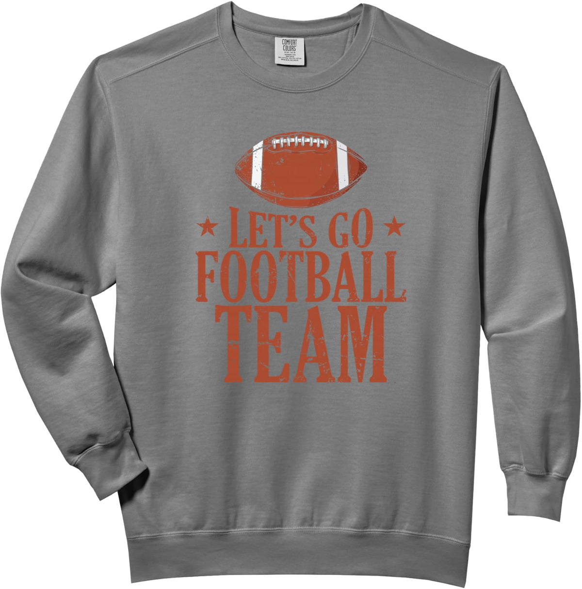 Let s go Football Team popular Sport USA Comfort Colors - American Football USA Football Kick sport fitness Official Imagery - 6