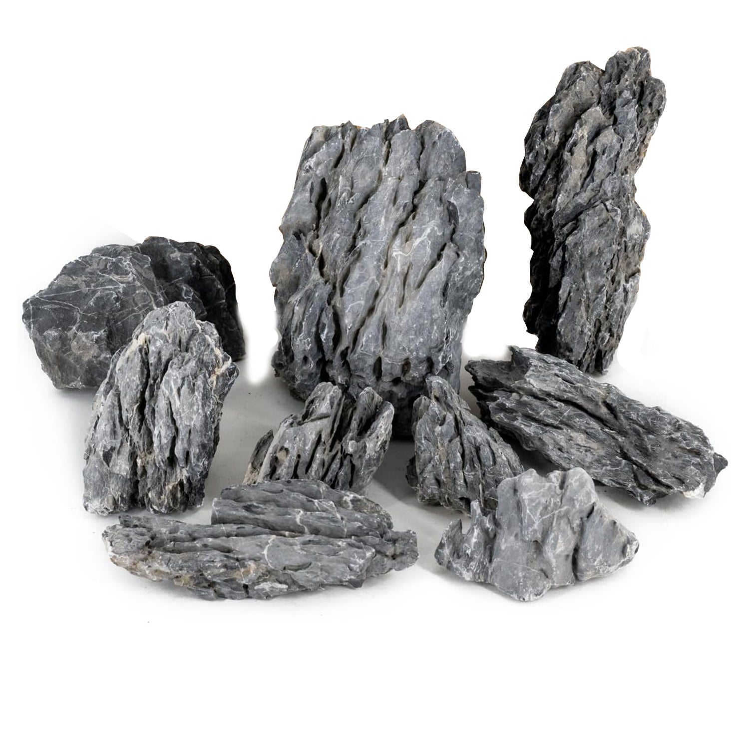 Natural Rocks Seiryu Stones Aquariums Stones for Aquascaping