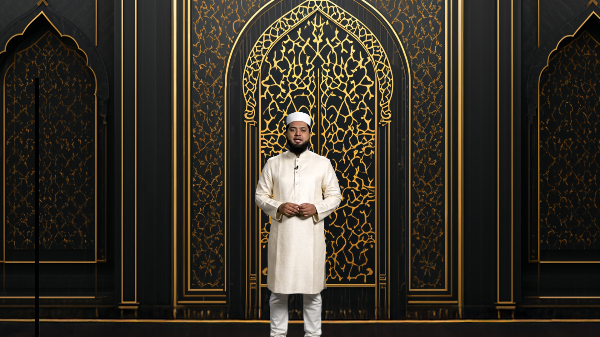 Professional Virtual Studio Set for vMix, Talk Show & News Set -0033