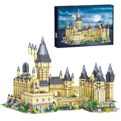 3000-piece Micro Mini Blocks Warts Magic Castle building toy set by Bibilock