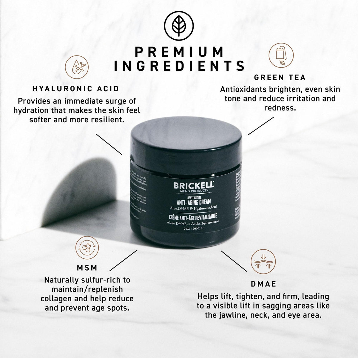 Brickell Men s Revitalizing Anti Aging Cream For Men Anti - Brickell Men's Products Official Imagery - 3