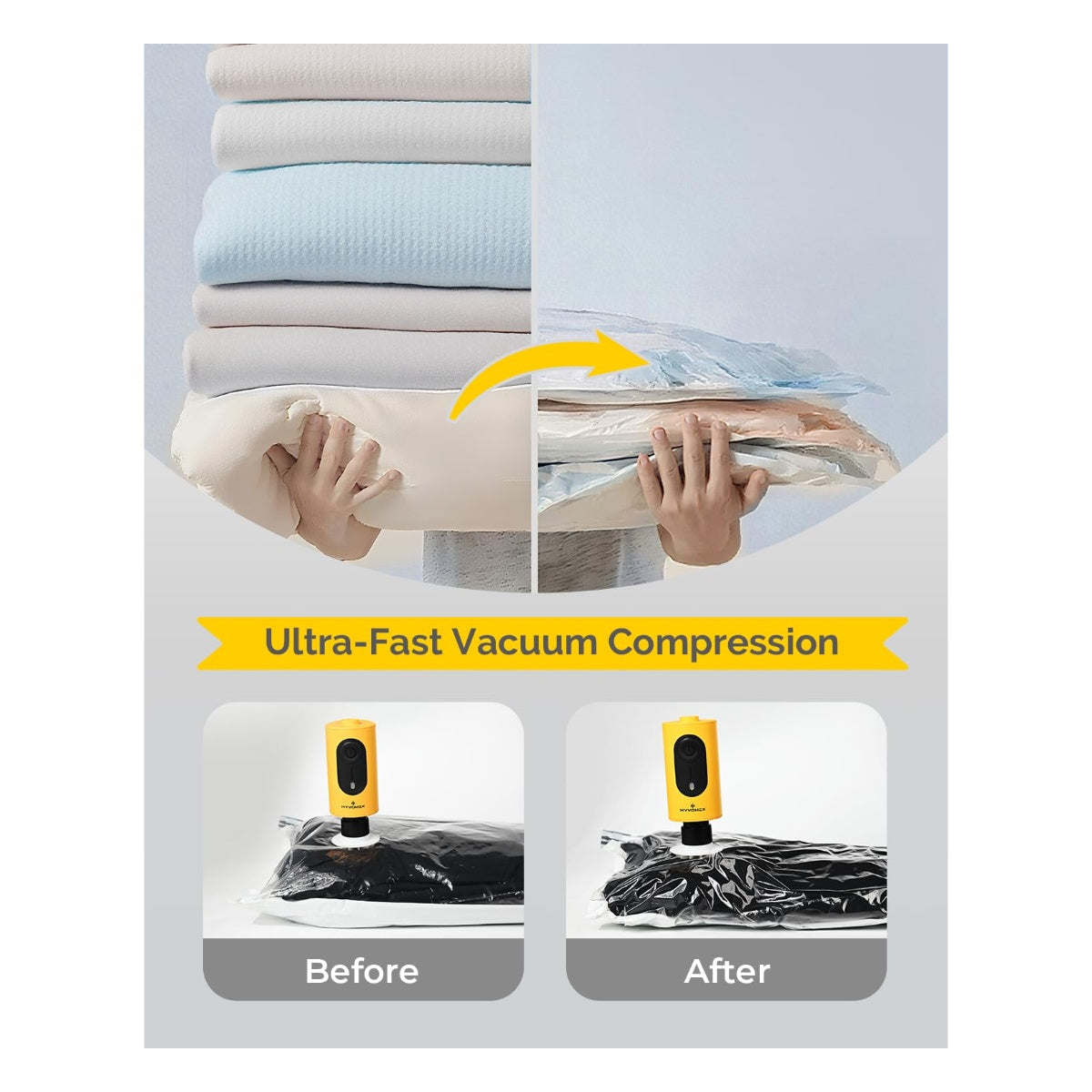 Portable Air Pump for Inflatables, 4000mAh Ultra F - View 7