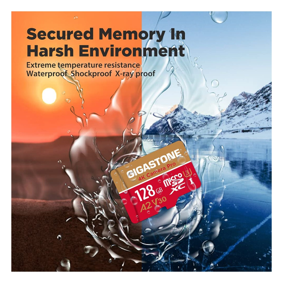 【5 Years Data Recovery】 GIGASTONE 128GB Micro SD Card - High Quality Official View - View 8
